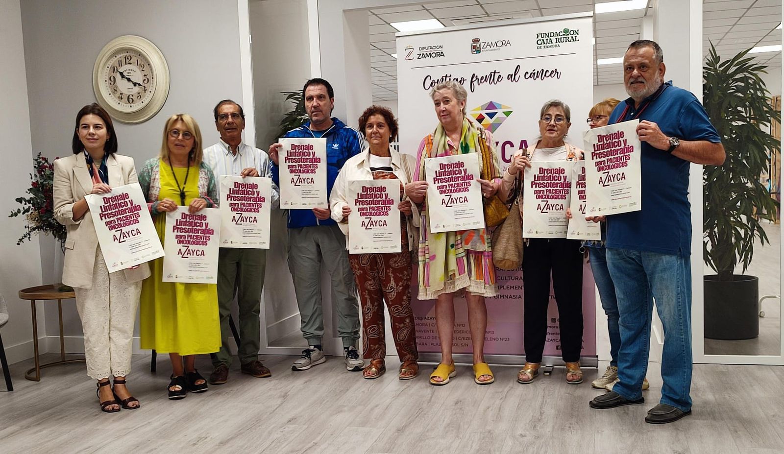 Azayca preseta su nuevo programa de drenaje linfático y presoterapia para pacientes oncológicos