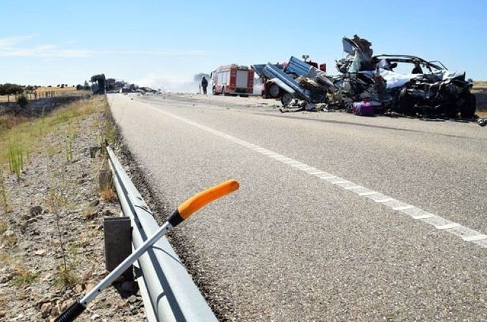 Nacional 122 accidente