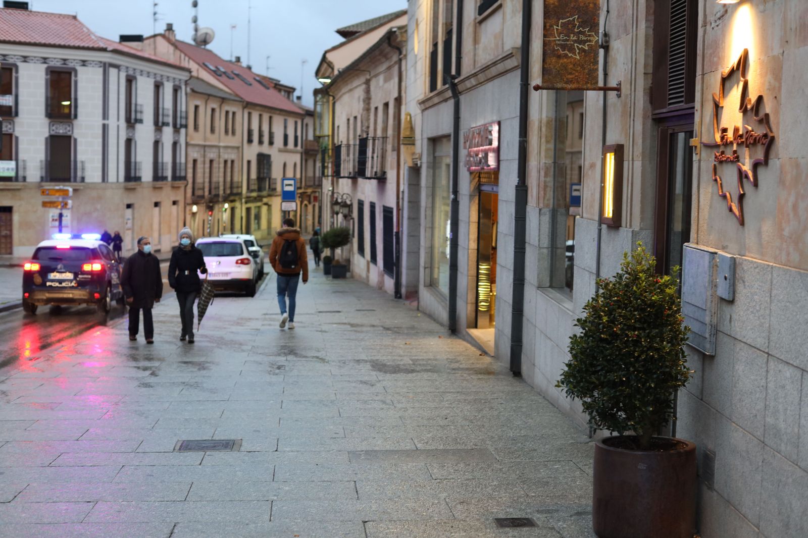 Restaurante En la Parra, situado en la calle San Pablo de Salamanca