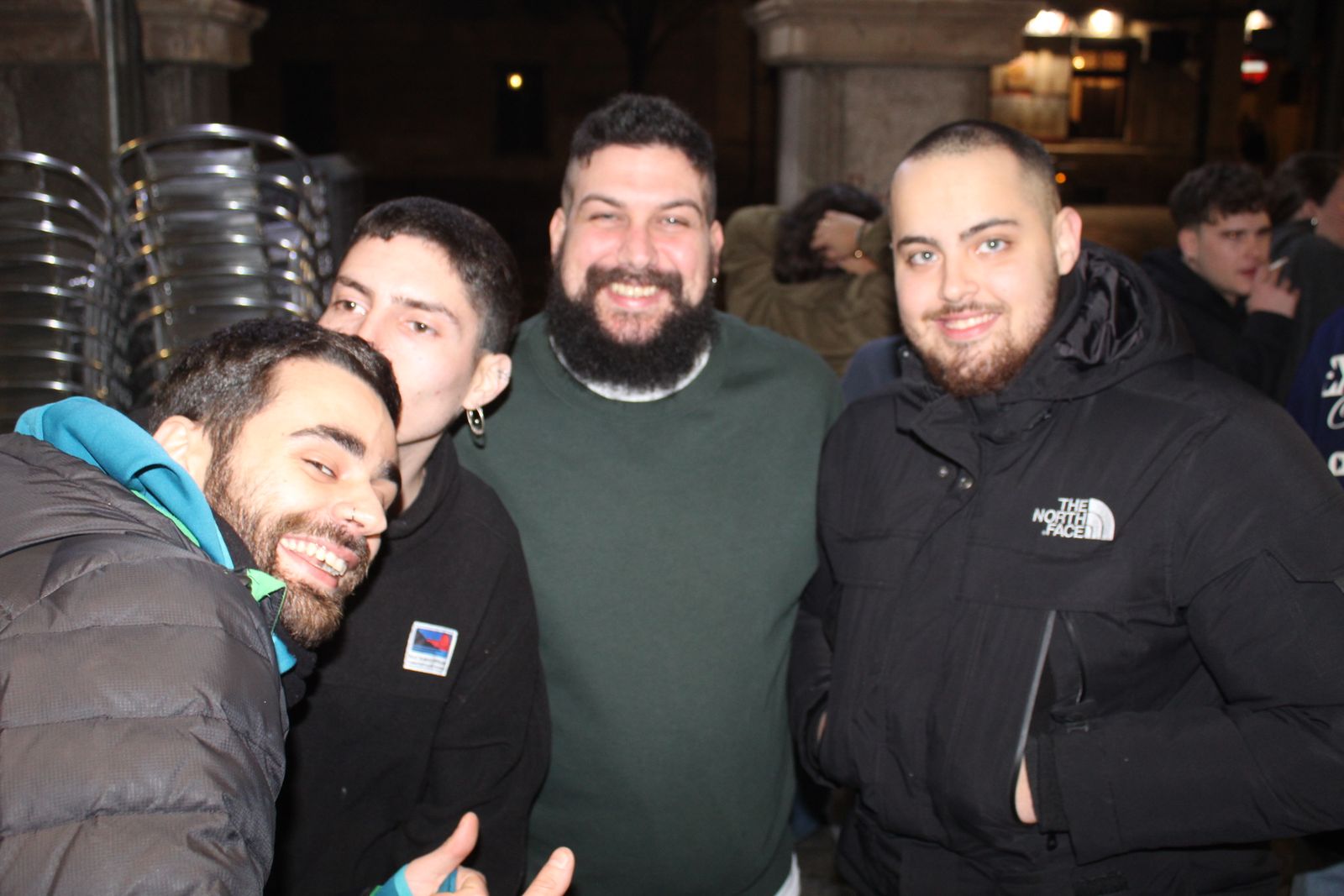 Salamanca de noche, jueves 5 de febrero