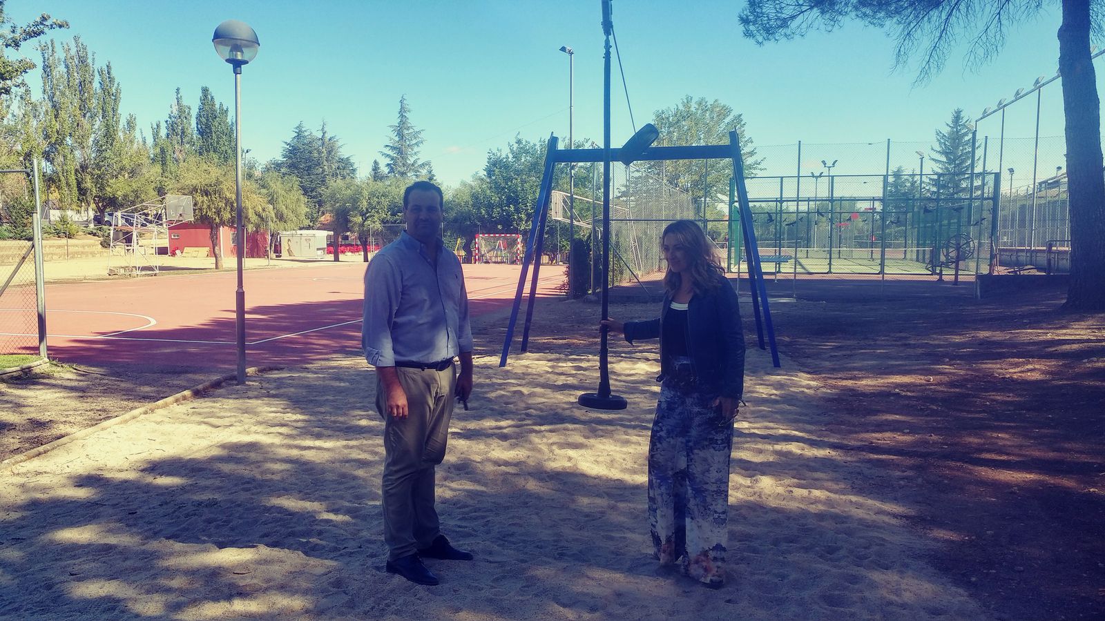 Foto tirolina Valdelagua