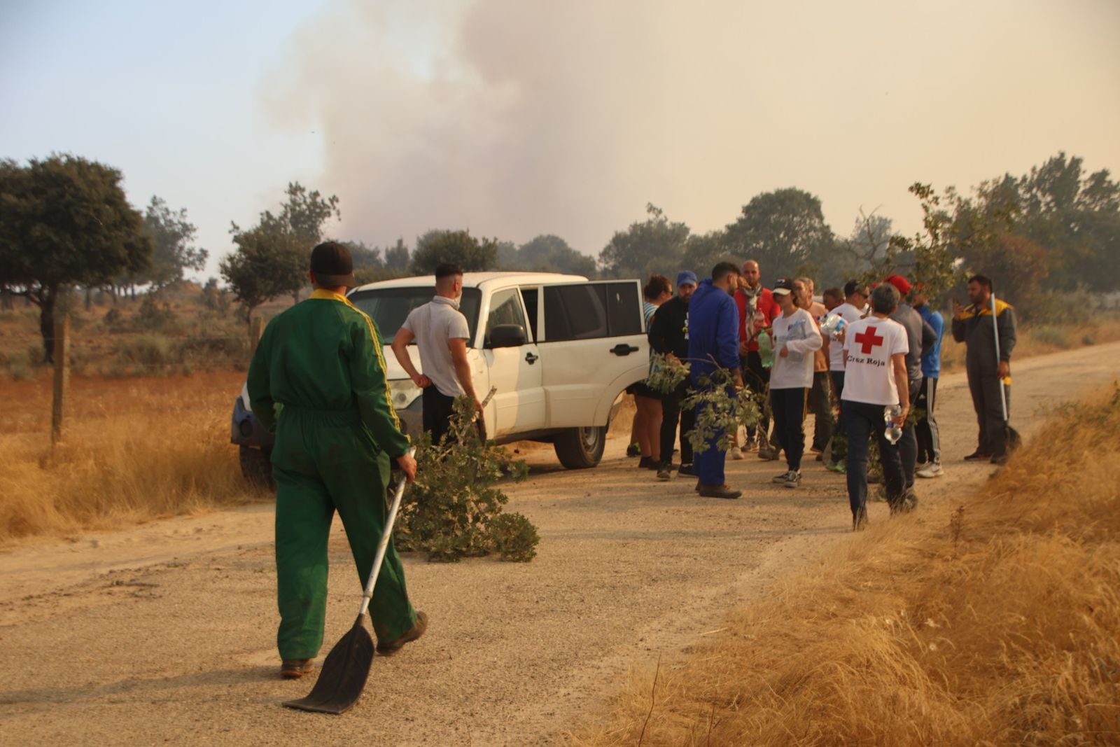 El incendio de Cipérez (IGR2) llega hasta Cerezal de Puertas