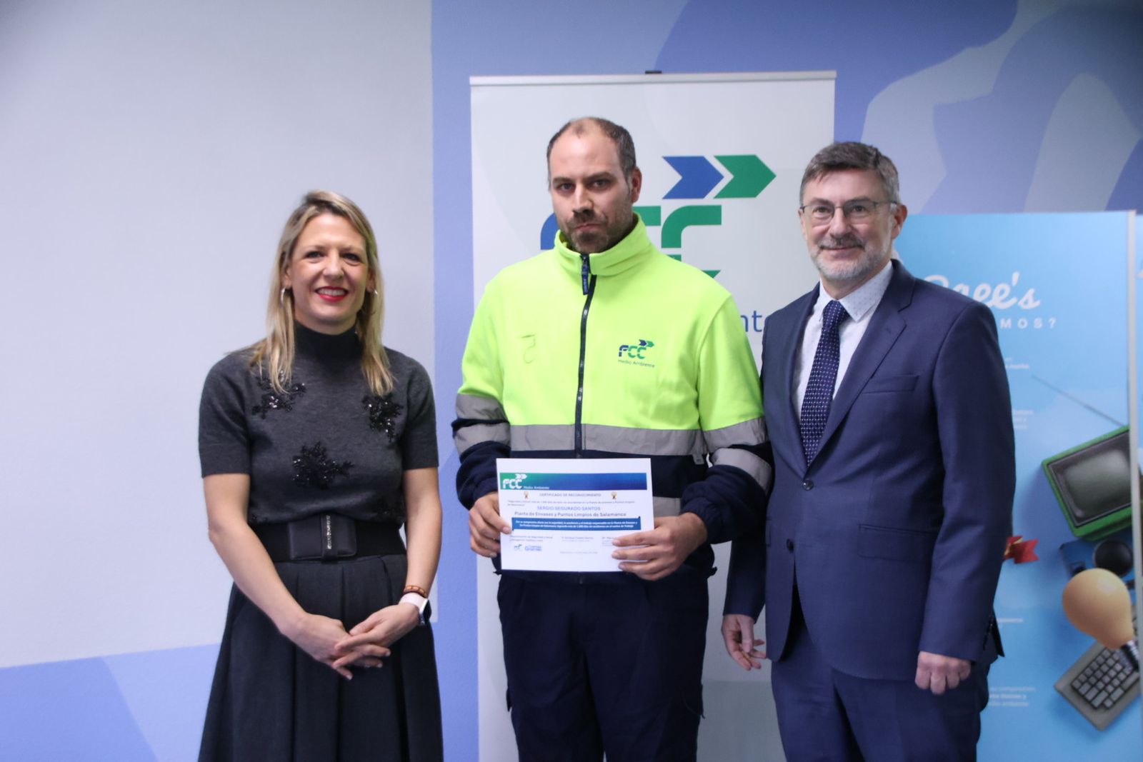 FCC Medio Ambiente celebrará un acto de reconocimiento a los trabajadores de la planta de envases de Salamanca y Puntos Limpios