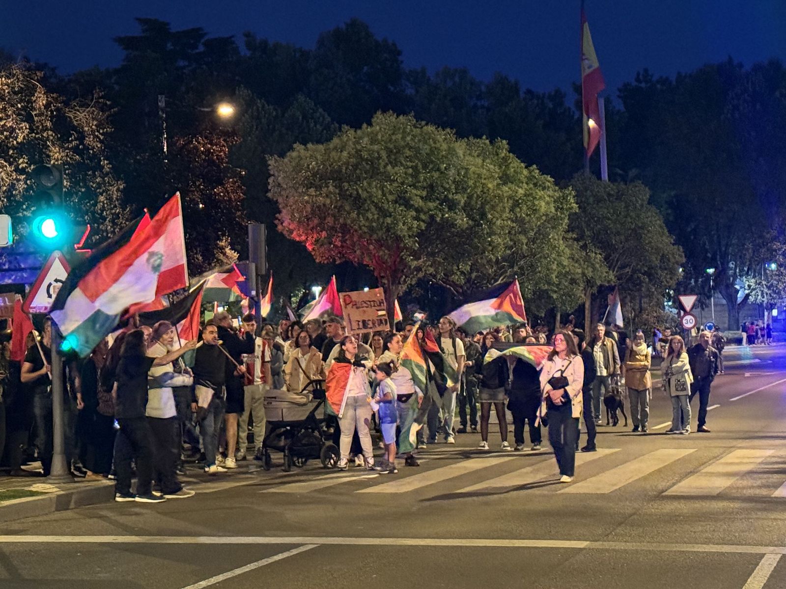Manifestación por Palestina
