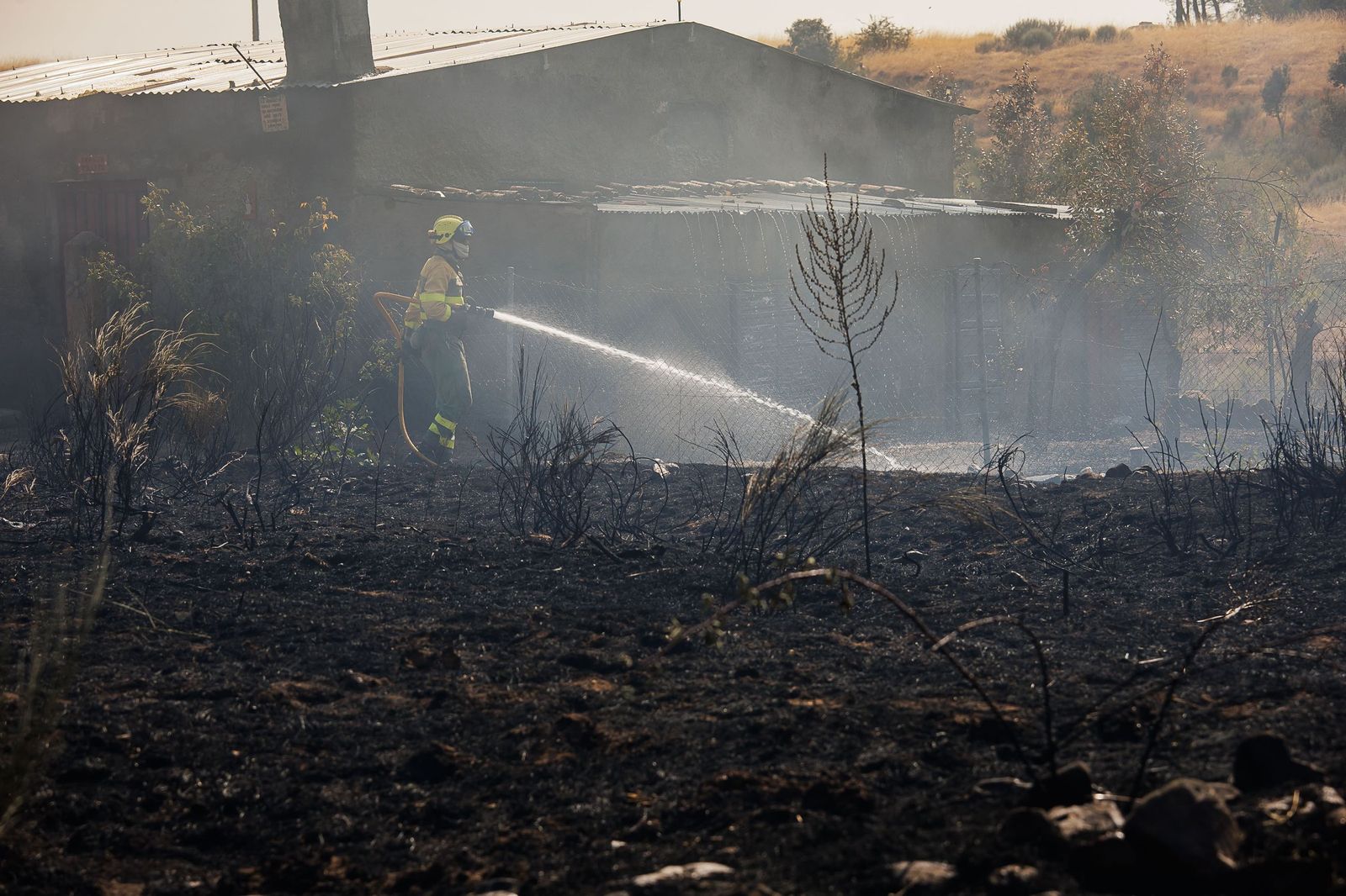 Así ha sido el incendio de Morasverdes