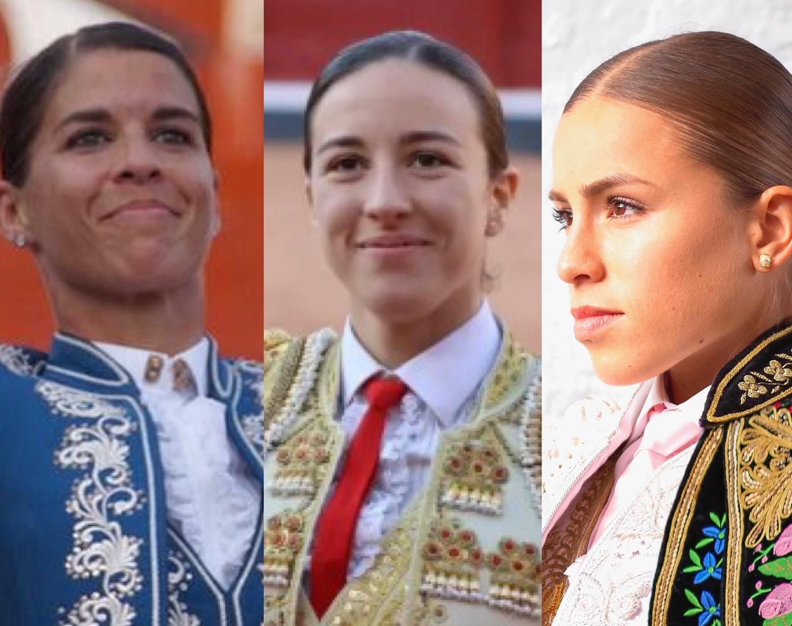 Lea Vicens, Raquel Martín y Olga Casado, cartel del festejo mixto del 12 de septiembre de 2025 en la feria de Salamanca