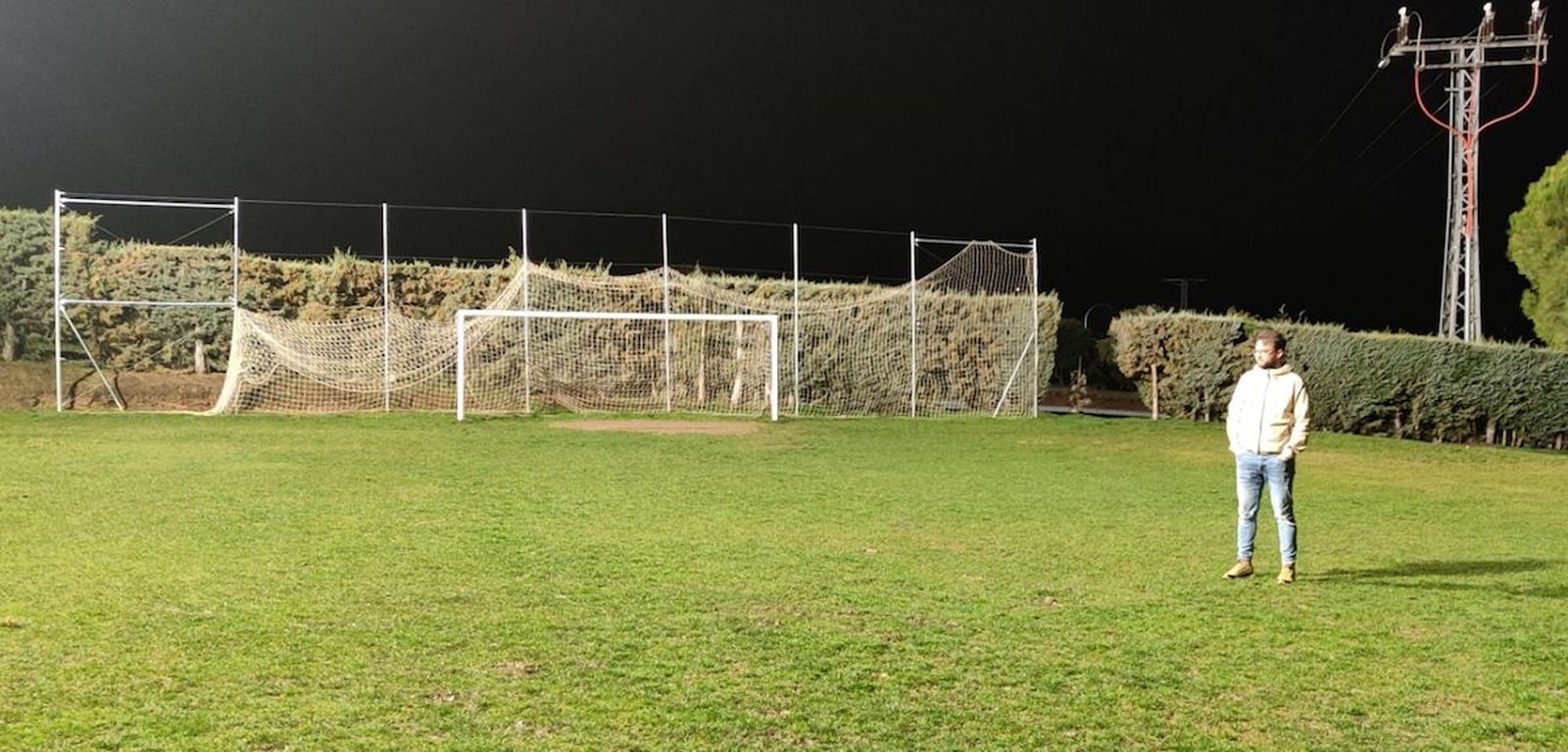 Campo de fútbol en Carrascal