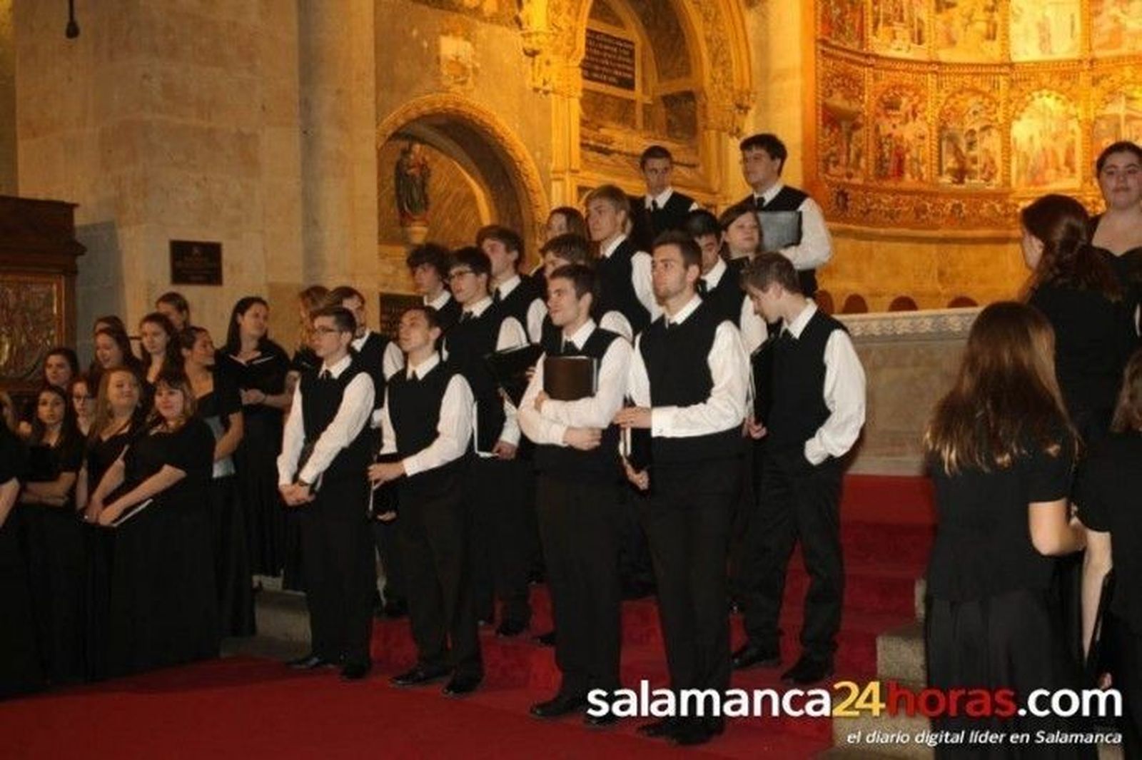 Concierto coral en la Catedral Vieja de Salamanca