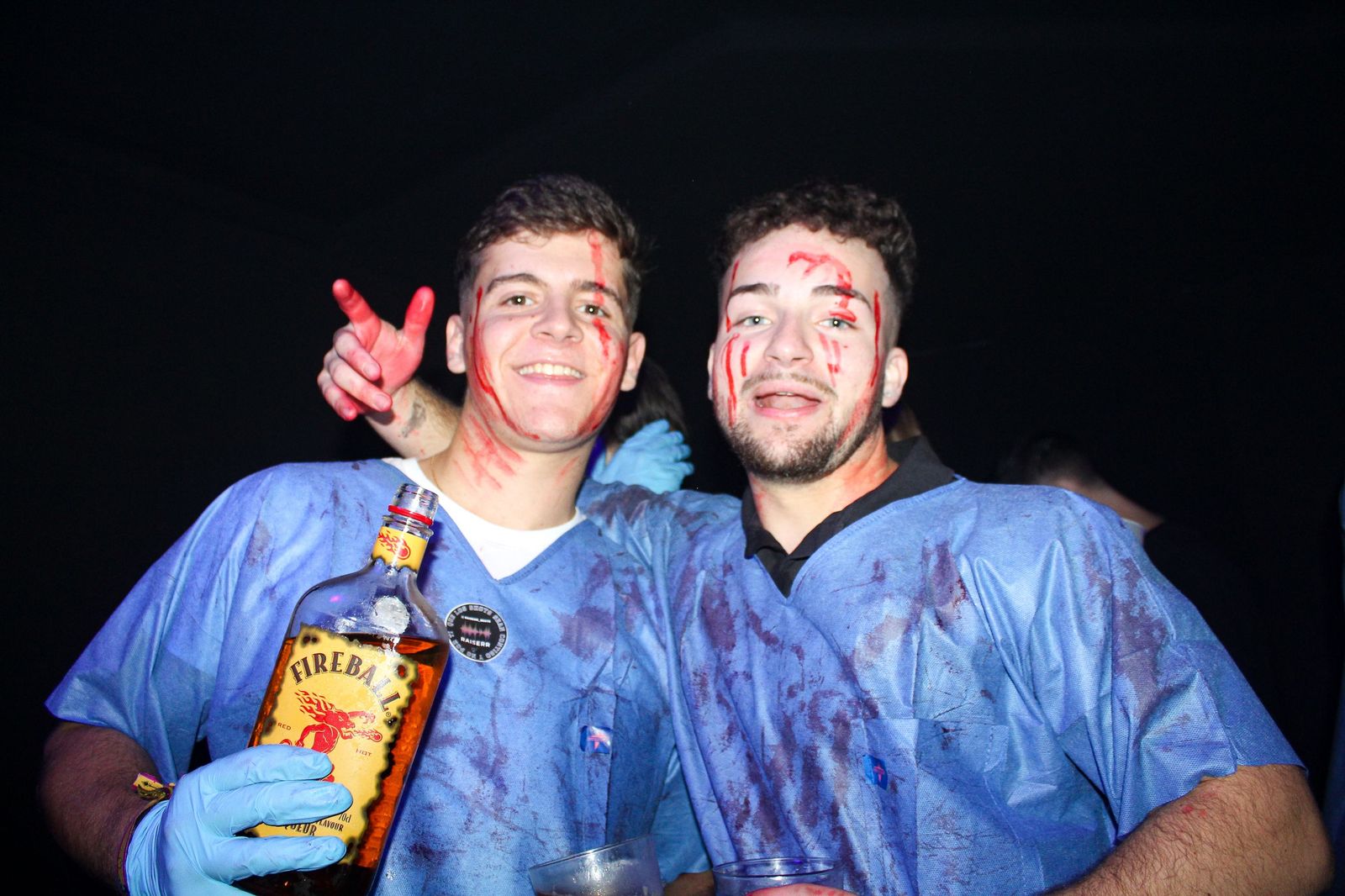 Salamanca de noche, viernes 31 de octubre