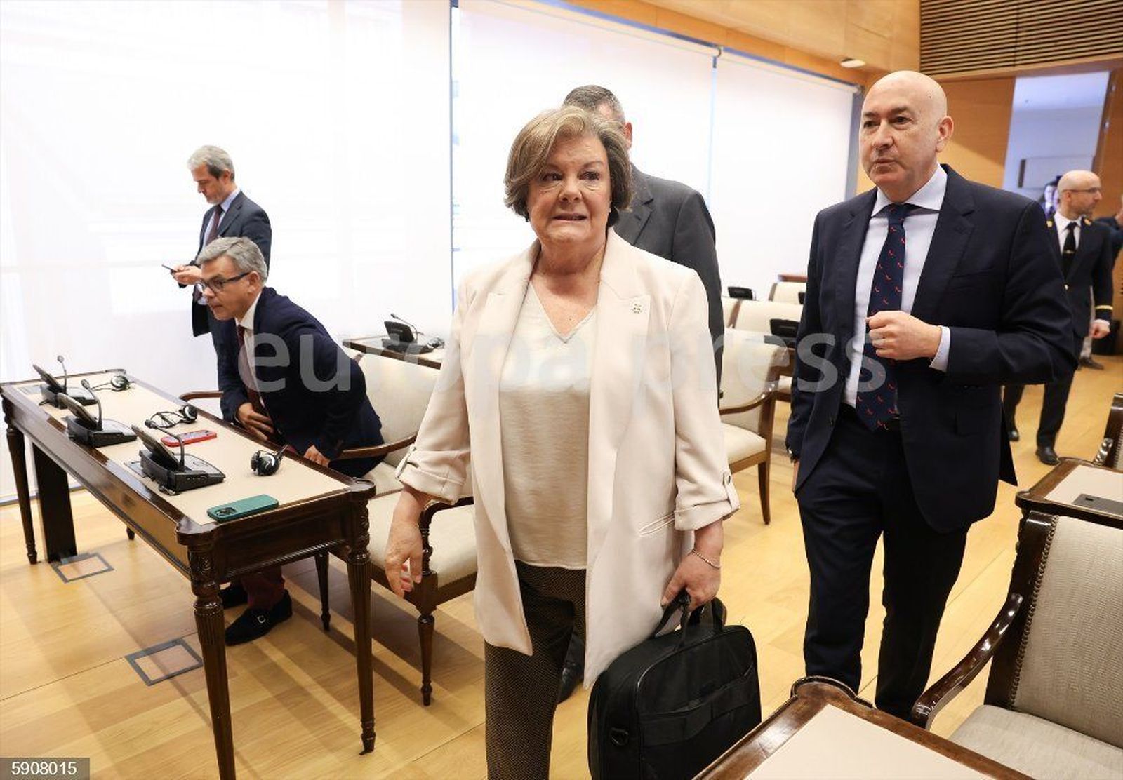 Enriqueta Chicano, presidenta del Tribunal de Cuentas. EP