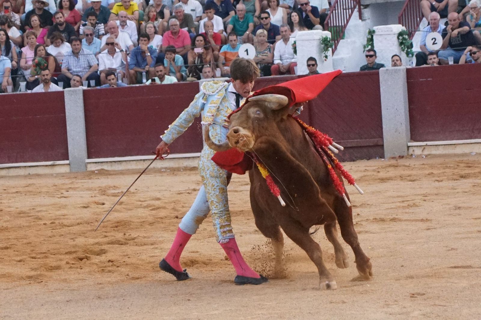 Novillada mixta en picadores en Guijuelo, 17 de agosto