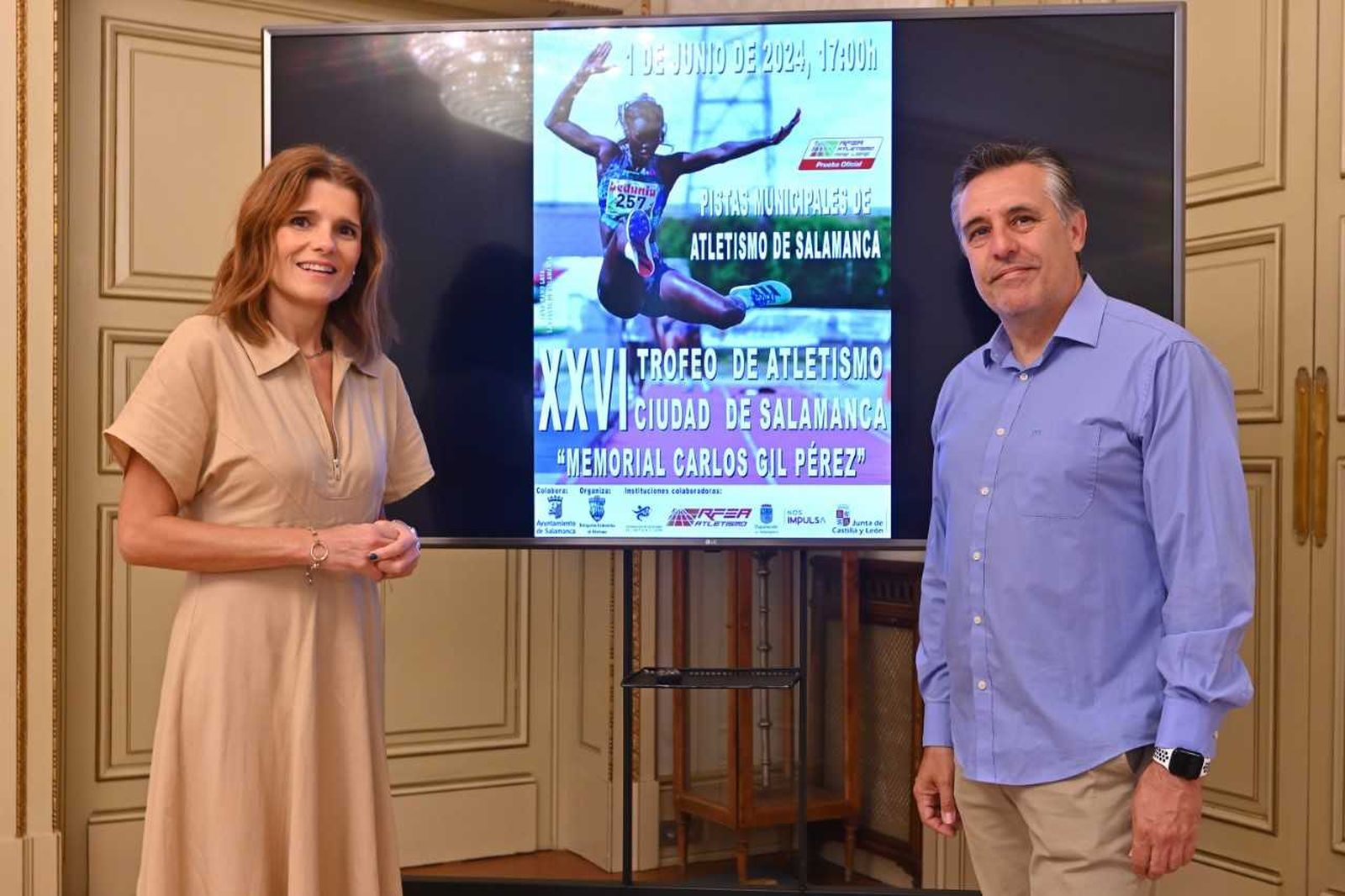 Presentación del XXVI Trofeo de Atletismo Carlos Gil Pérez