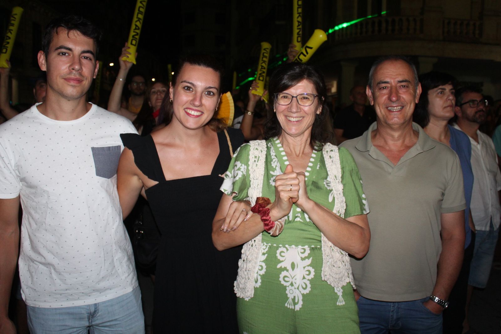Salamanca de noche, sábado 16 de agosto