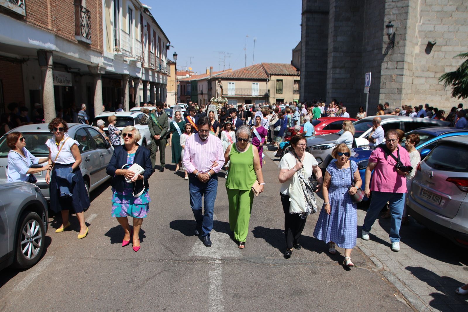 Peñaranda misa patrona y procesión