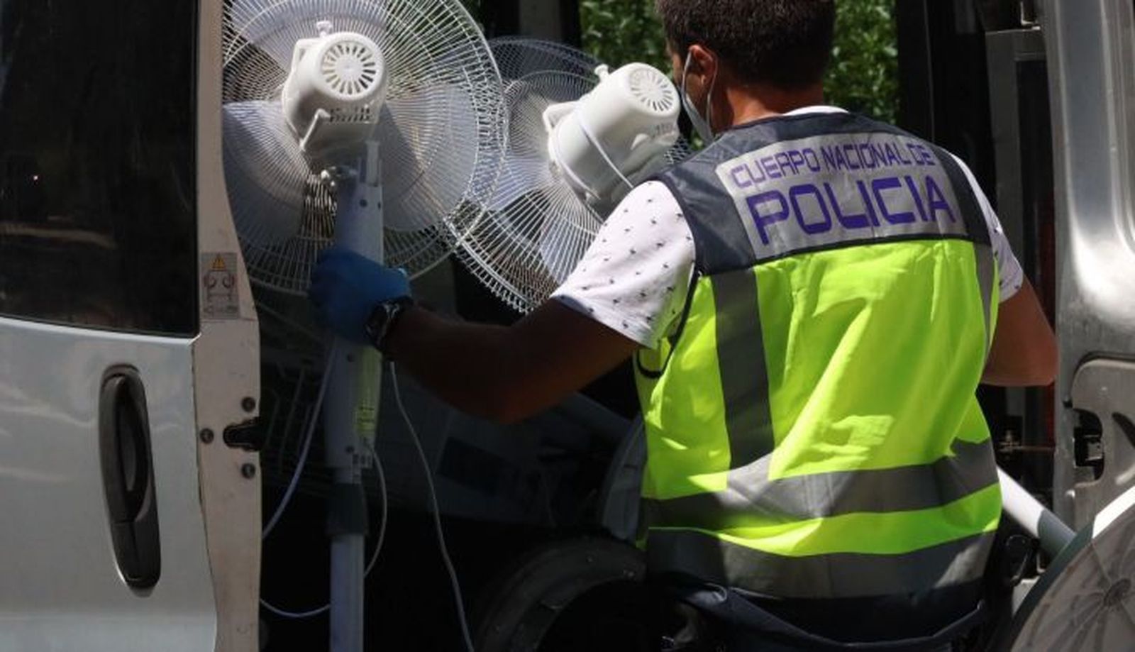 Redada antidroga en la carretera de Vistahermosa