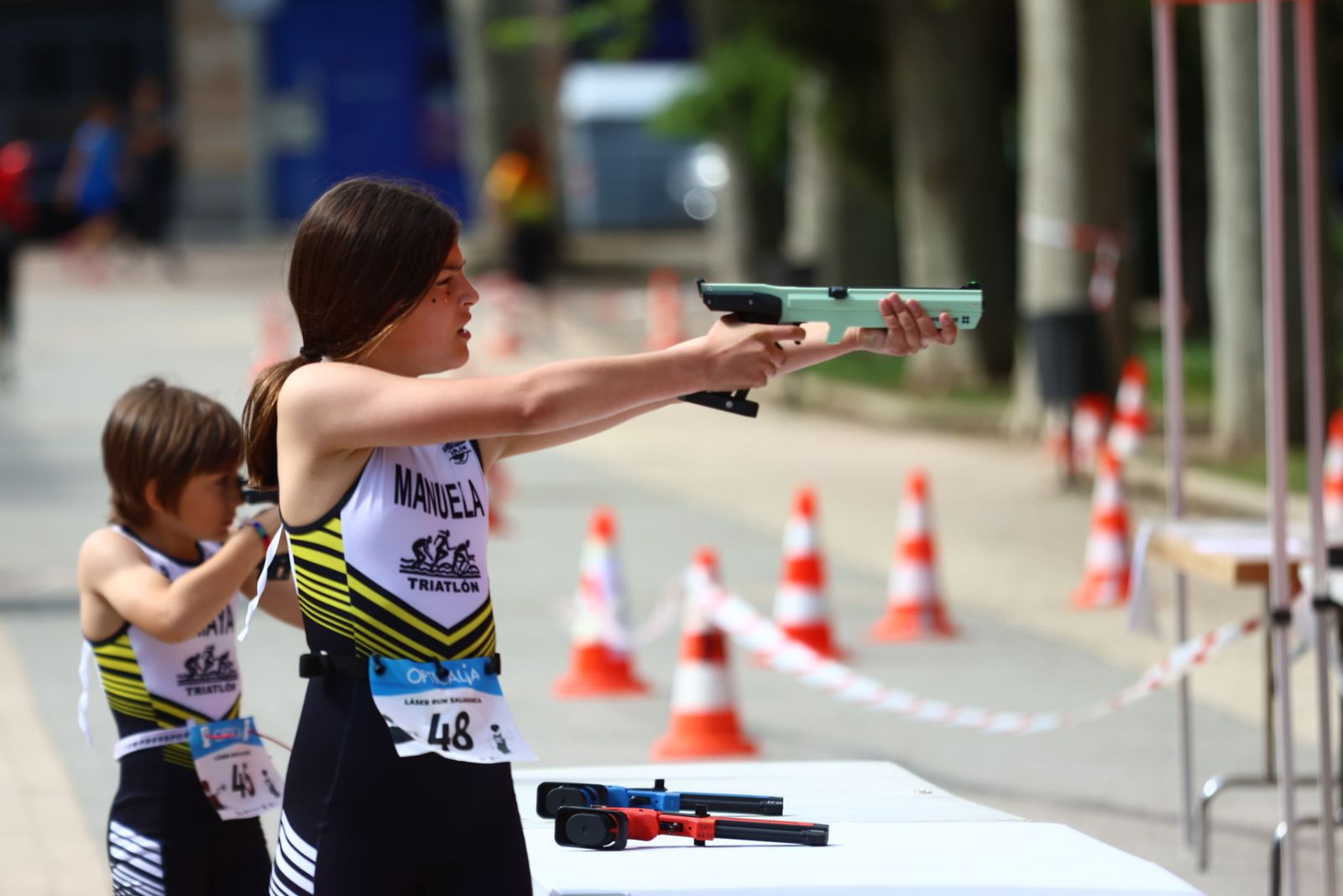 120 participantes participan en la jornada 'Descubre el Laser Run' de Salamanca