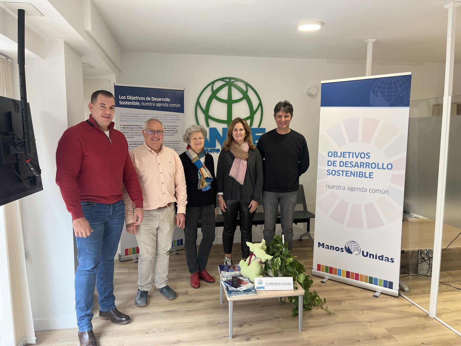 ANPE en la inauguración de la exposición 'Objetivos de desarrollo sostenible, nuestra agenda común'