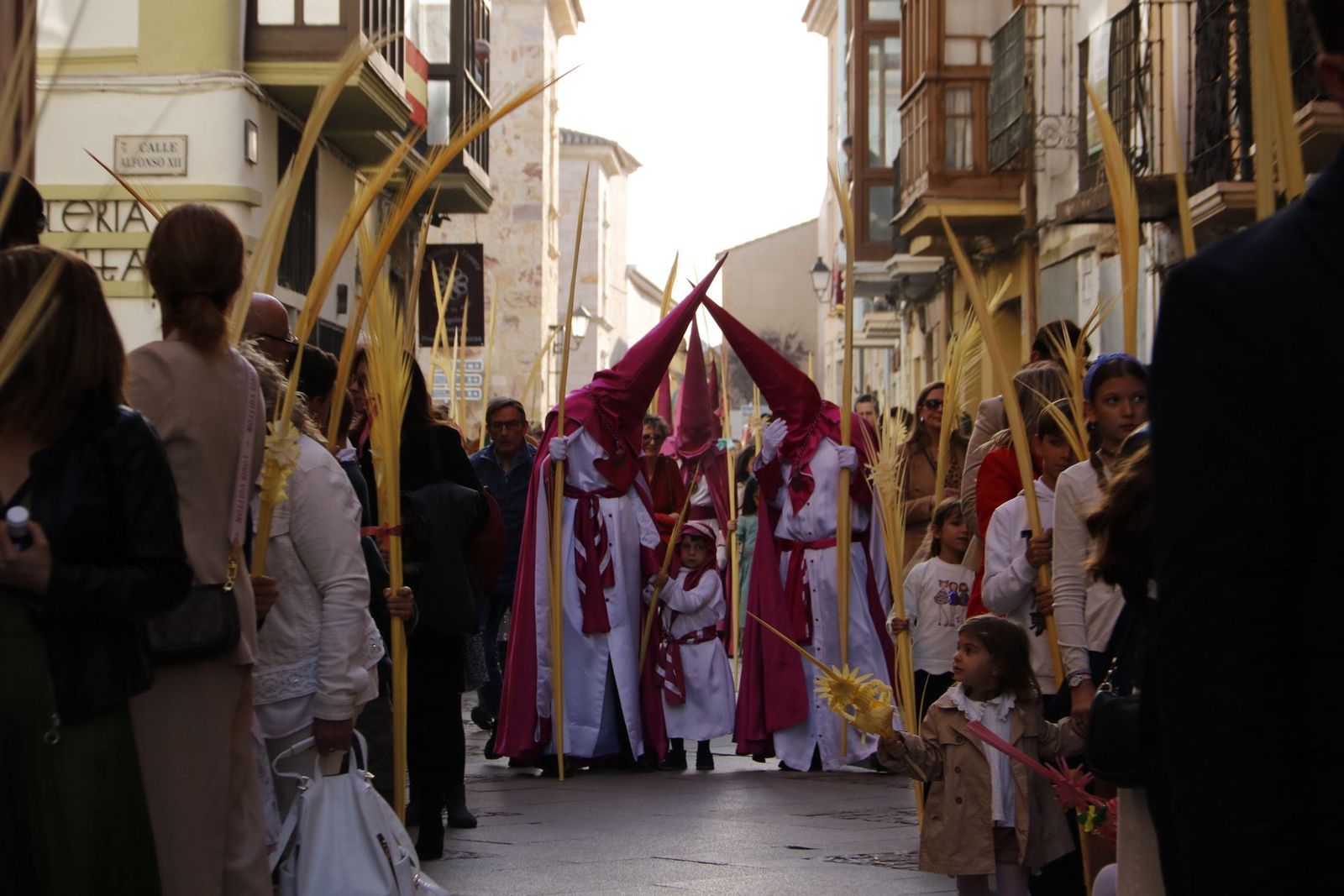Recorrido procesional de La Borriquita. Archivo