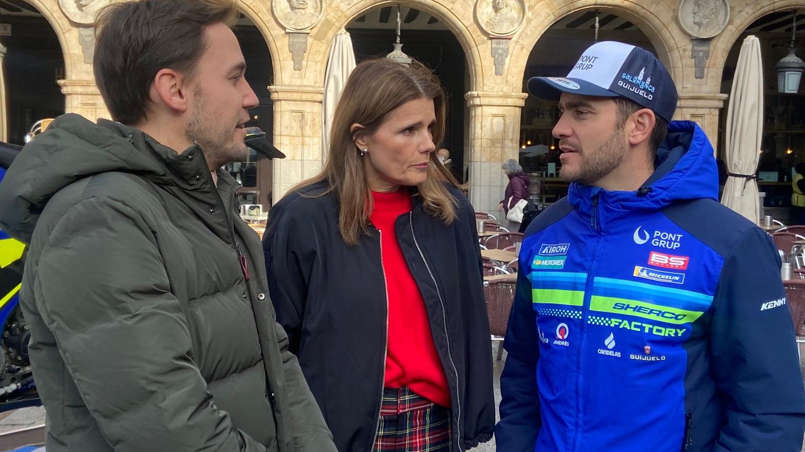 Almudena Parres, Lorenzo Santolino y Ángel Fernández Silva 2