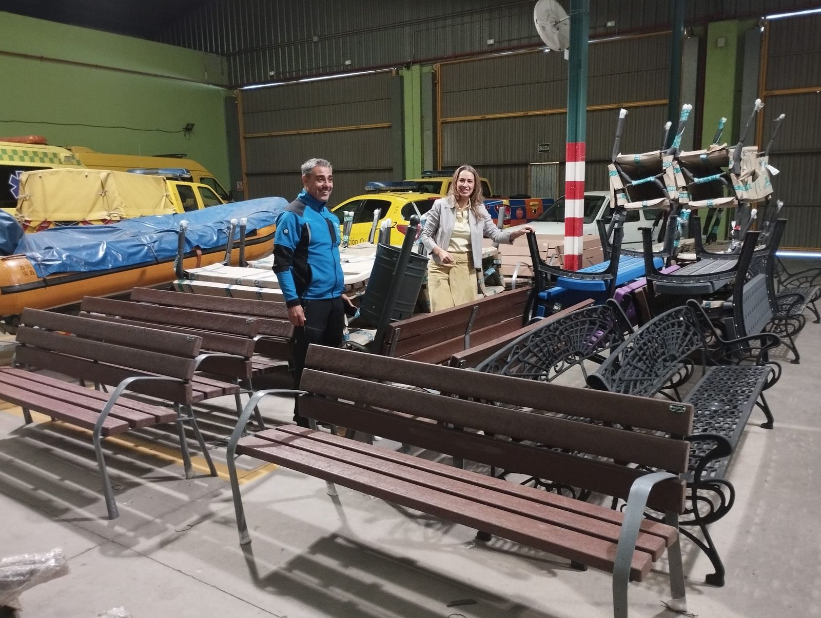 Presentación del mobiliario en Santa Marta