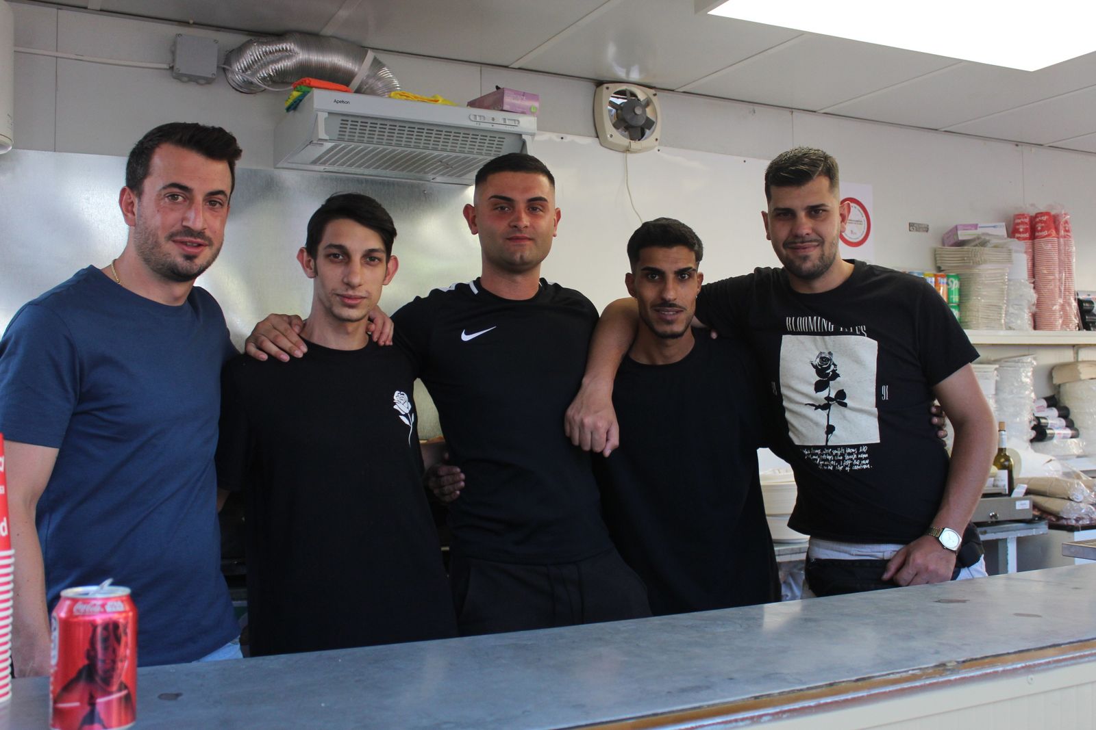 Ambiente en la Feria de Día en el mediodía de este sábado