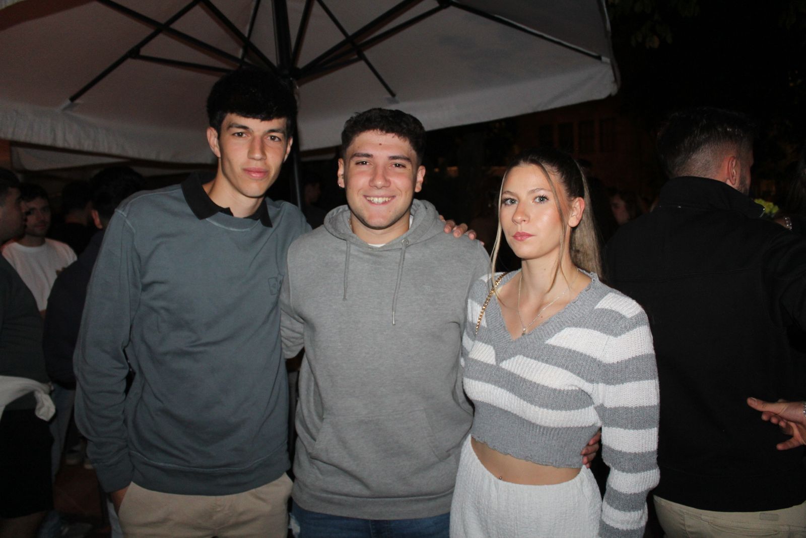 Ambiente en la Feria de Día en la tarde de este jueves
