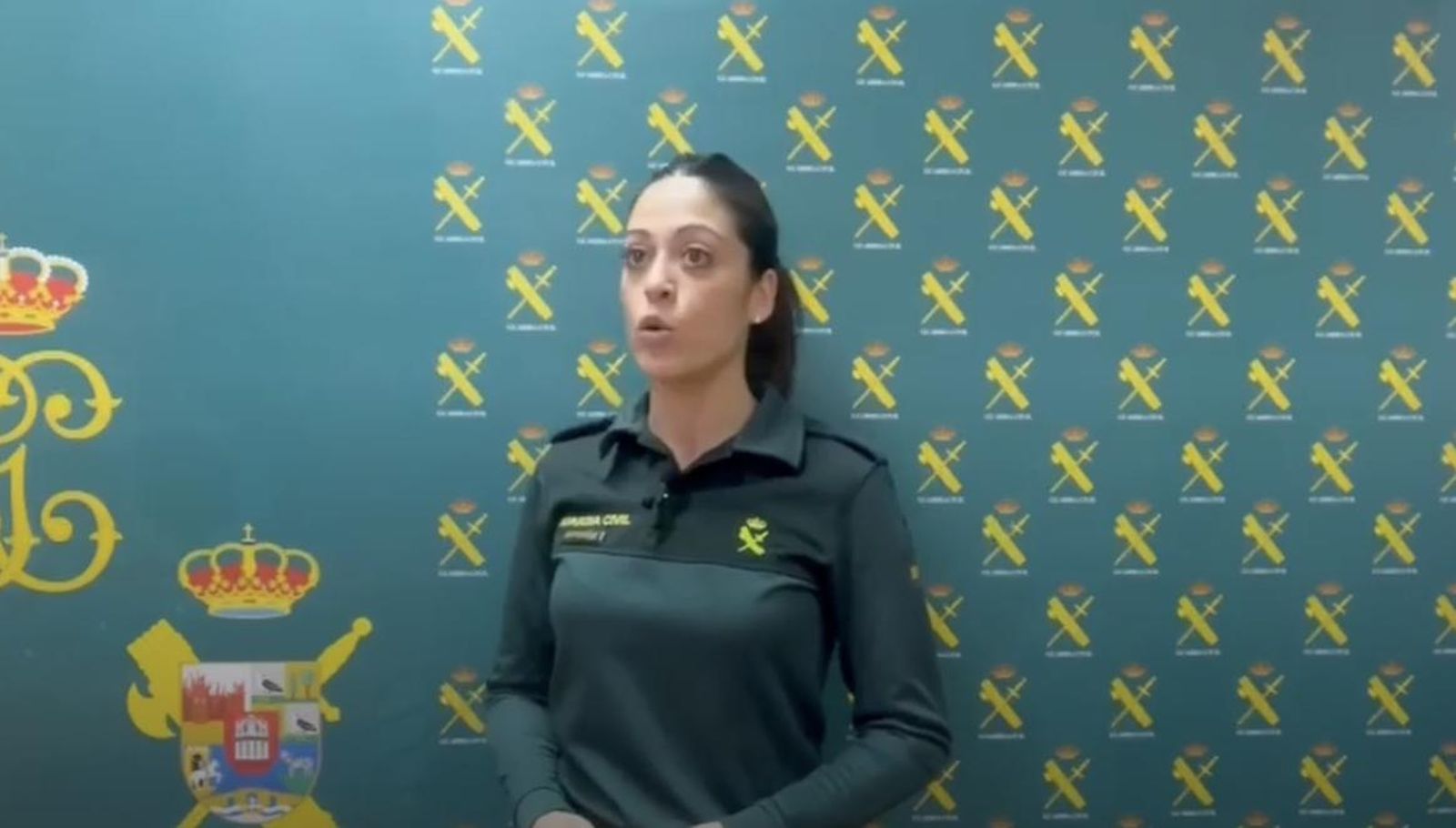 Guardia Civil de Ávila explicando los motivos de la detención - EP