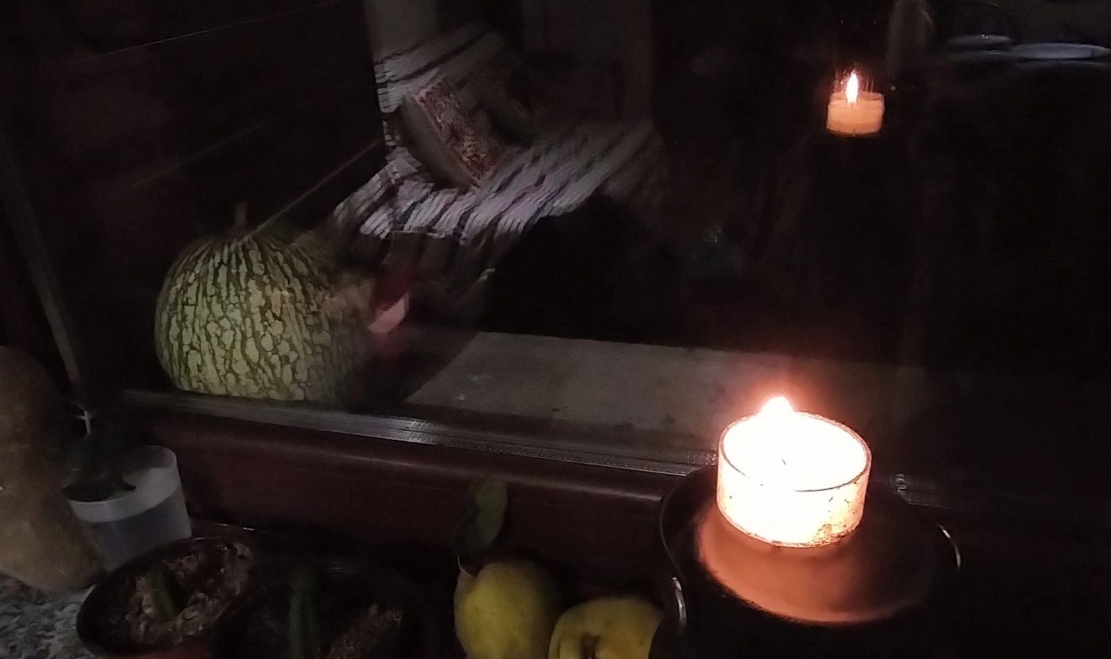 Velas en la fiesta de Todos Los Santos promovidas por la Asociación Criosanabria.