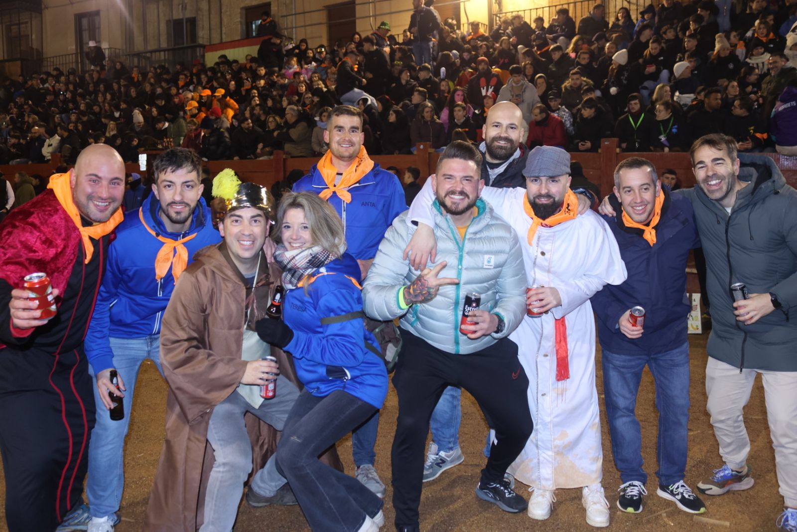 Los jóvenes vuelven a llenar las calles de Ciudad Rodrigo por el Carnaval del Toro