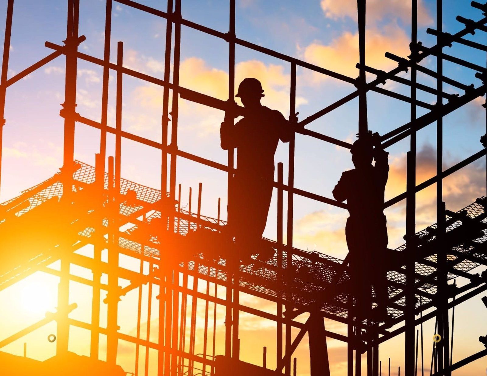 Imagen de trabajadores de la construcción. Archivo. EP