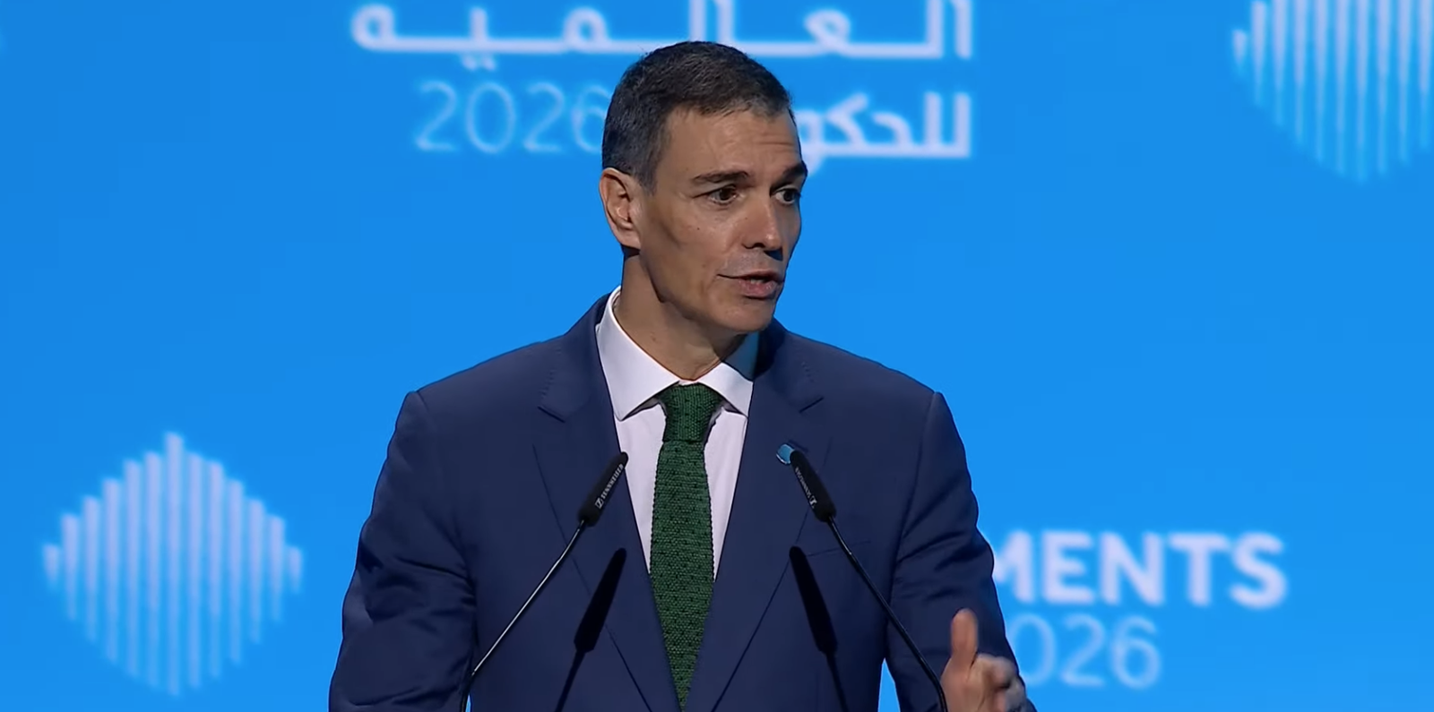 Pedro Sánchez en la Cumbre de Dubai