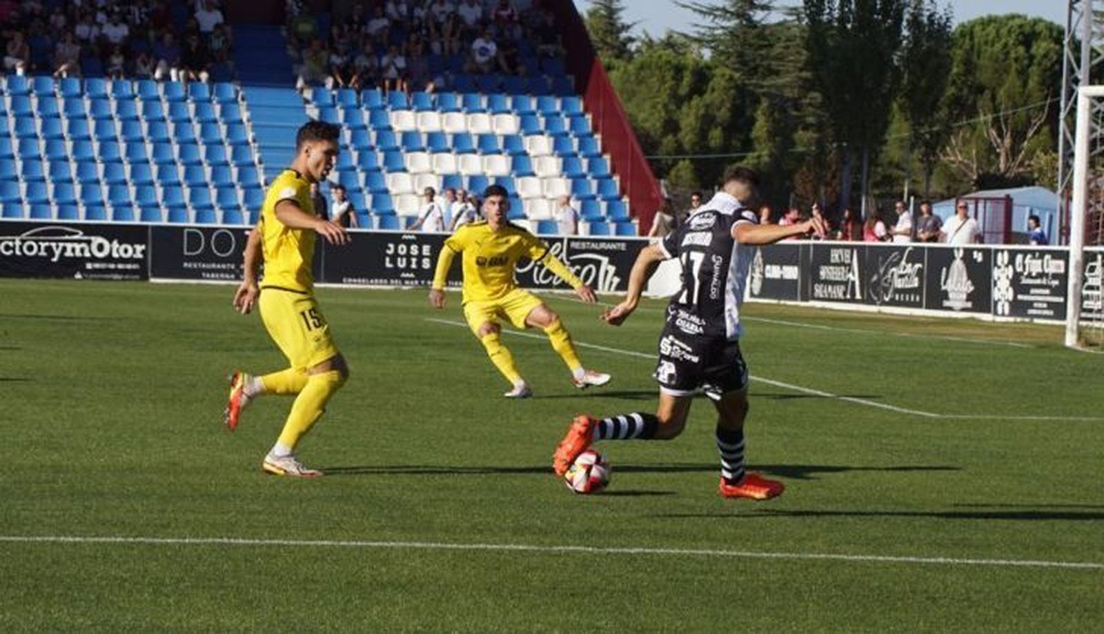 Imanol Baz, en el Reina Sofía con el Real Unión de Irún | FOTO SALAMANCA24HORAS.COM