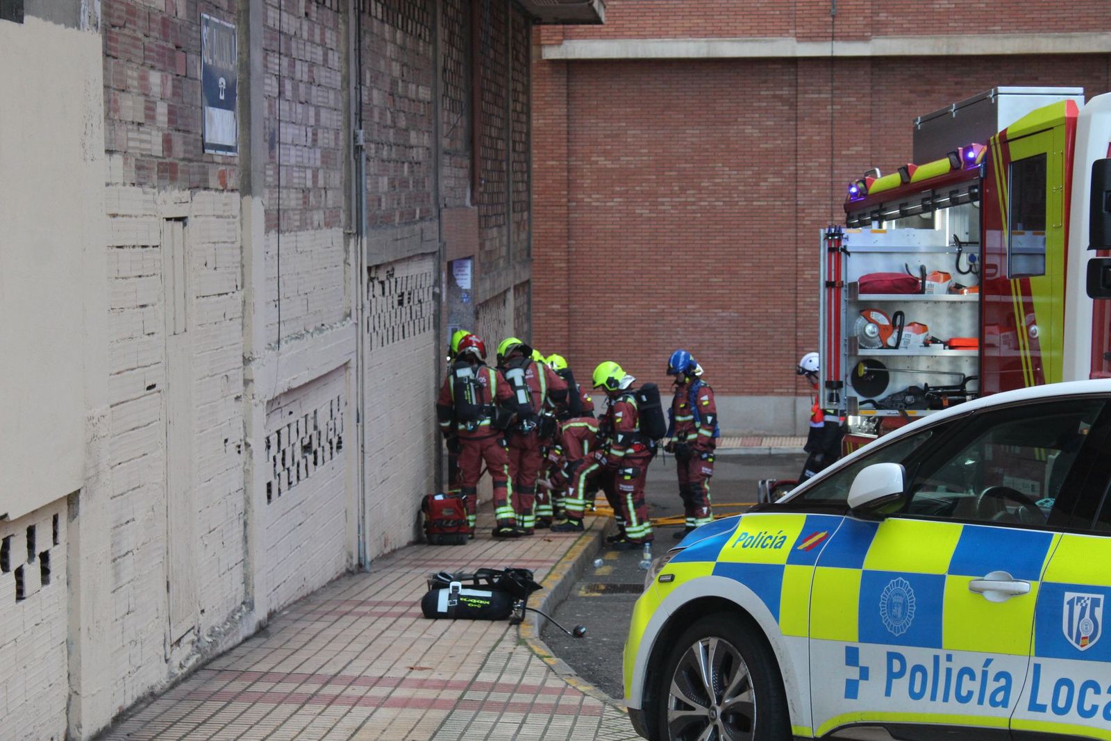 Incidente eléctrico moviliza a los bomberos en Salamanca