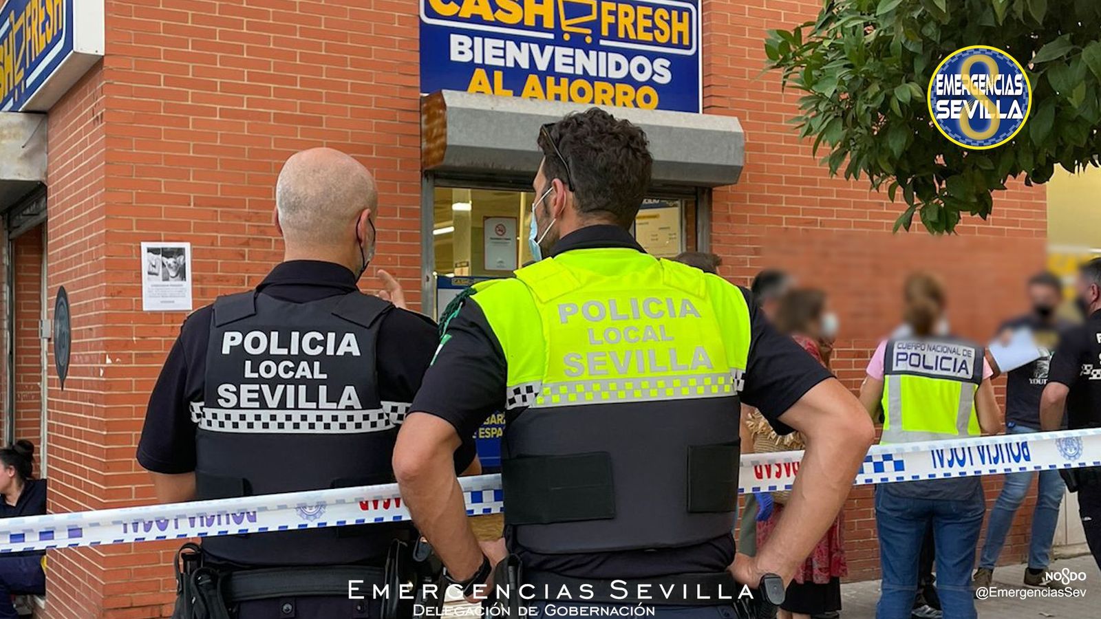 La Policía de Sevilla abate a un atracador a tiros | Foto: Emergencias
