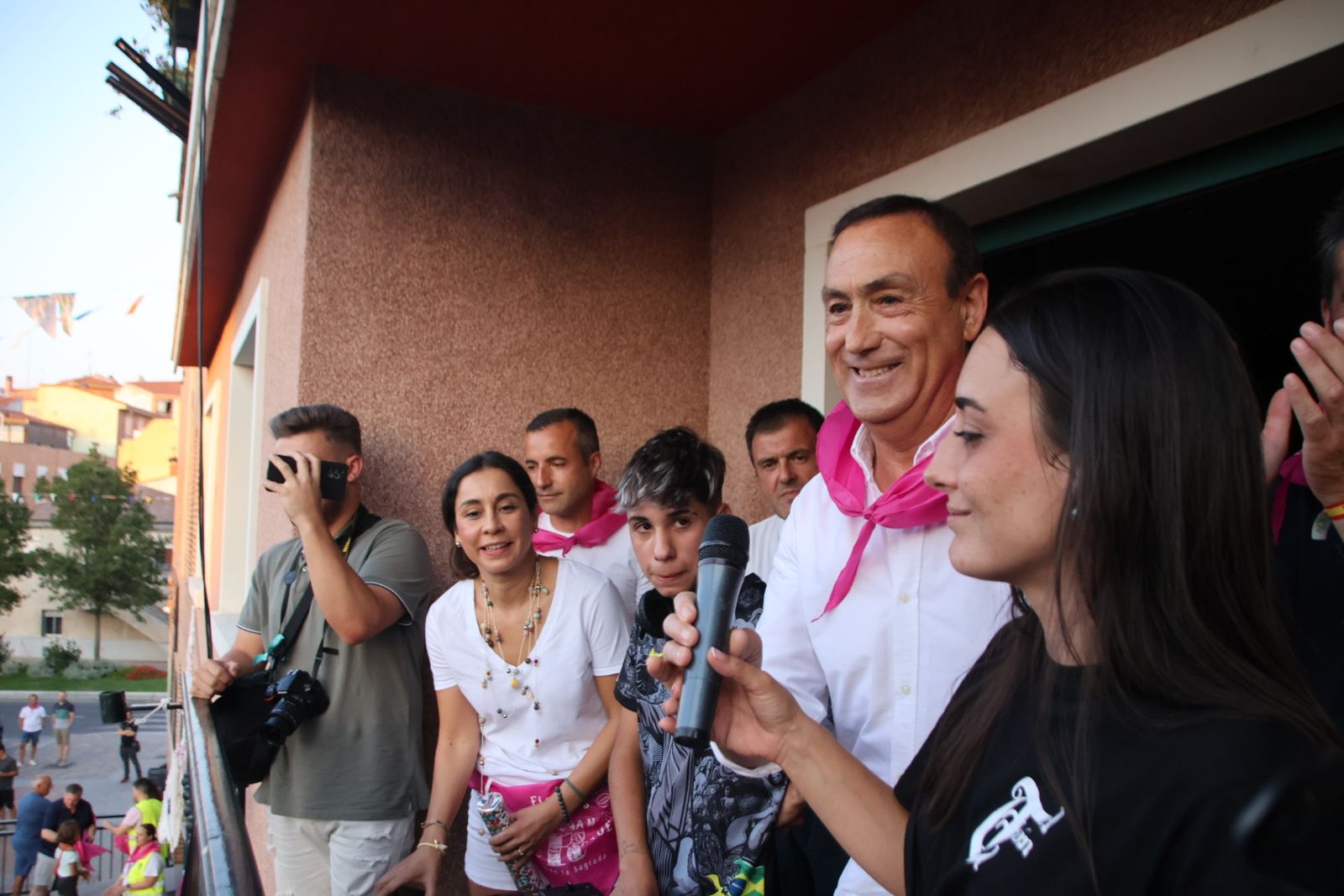 Chupinazo en Carbajosa con batucad