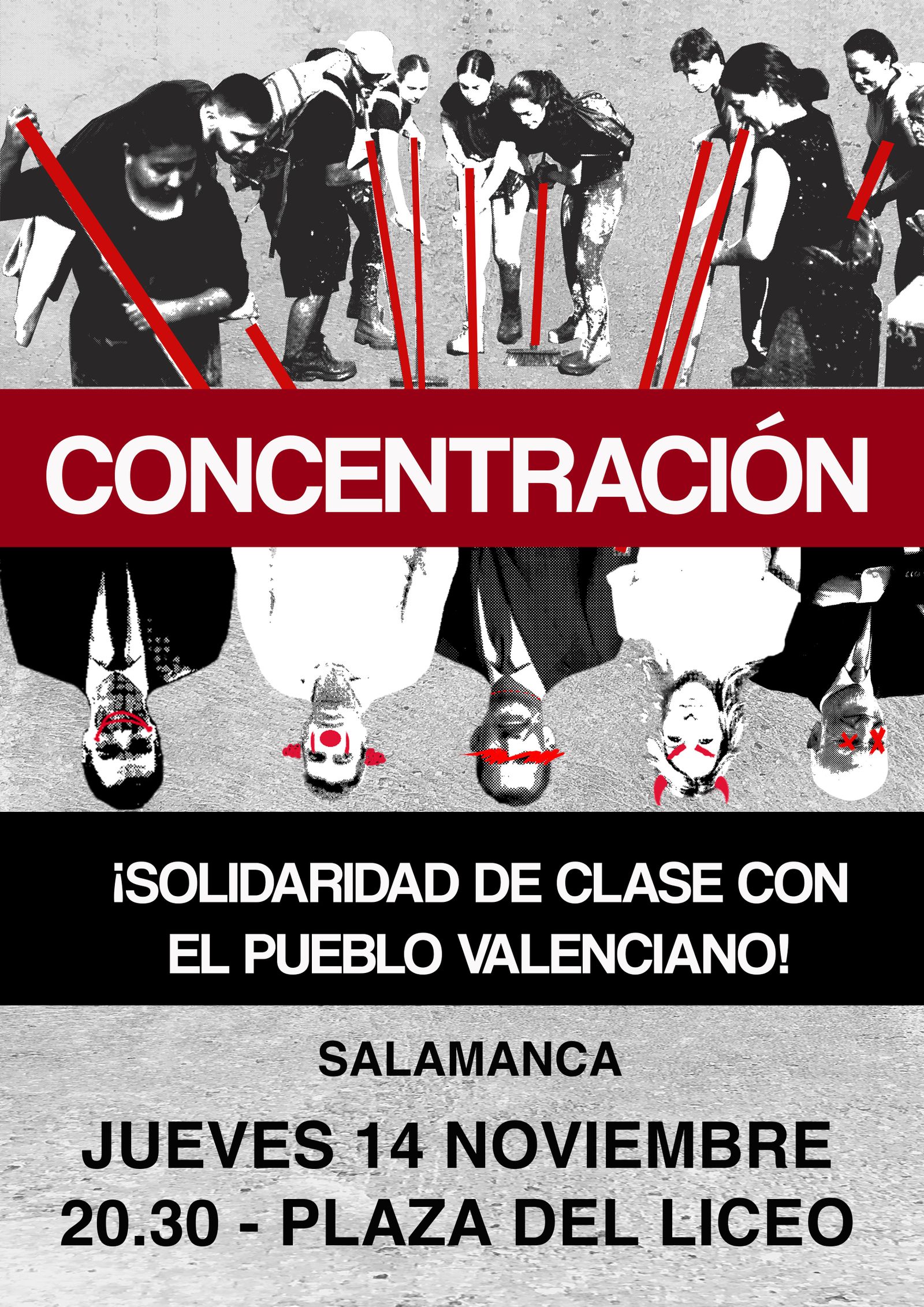 JCJ Salamanca se concentra este jueves, 14 de noviembre, por la gestión de la DANA