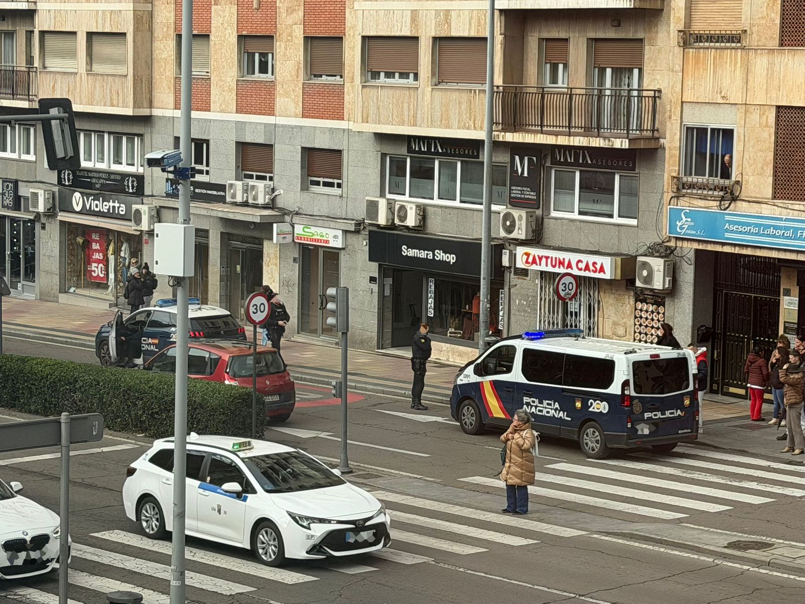 Vuelven a detener al varón que robóun camión de una frutería de Salamanca