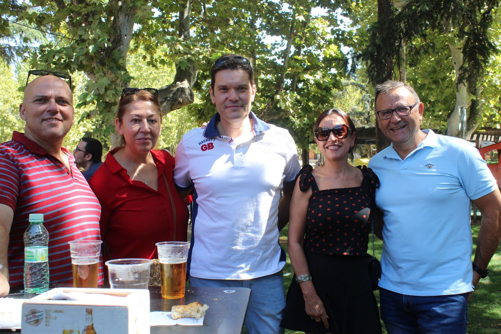 Ambiente en la Feria de Día en el mediodía de este sábado