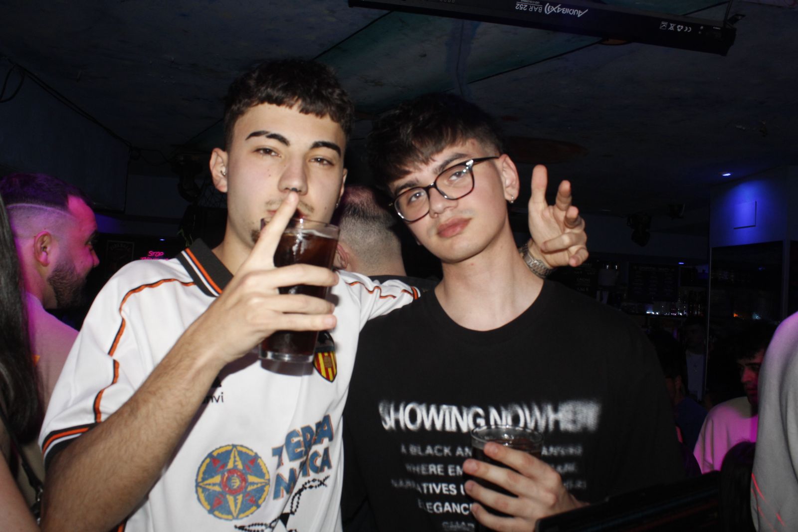 Salamanca de noche, sabado 28 de marzo