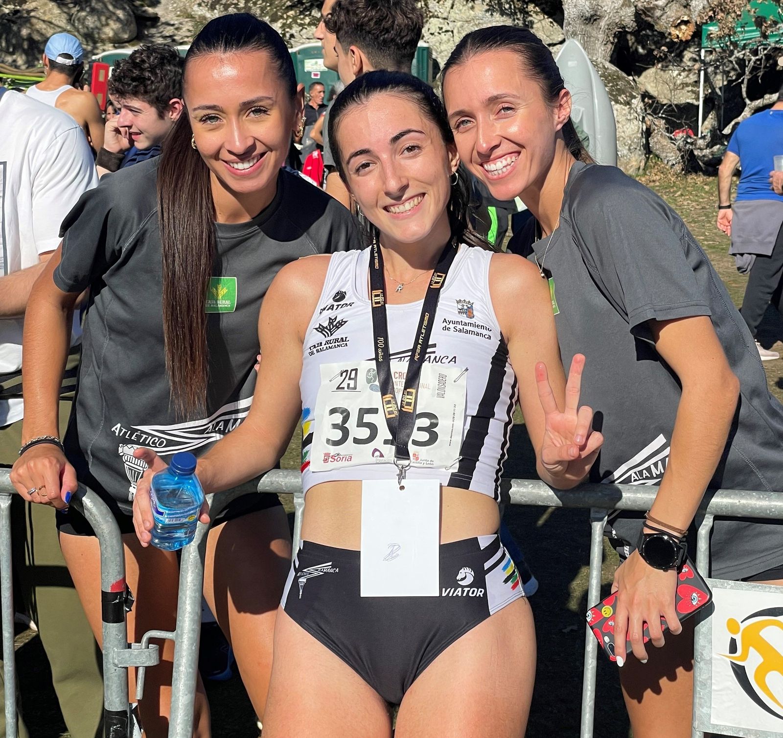 Rocio Garrido en el Campeonato de España de campo a través. Foto de archivo