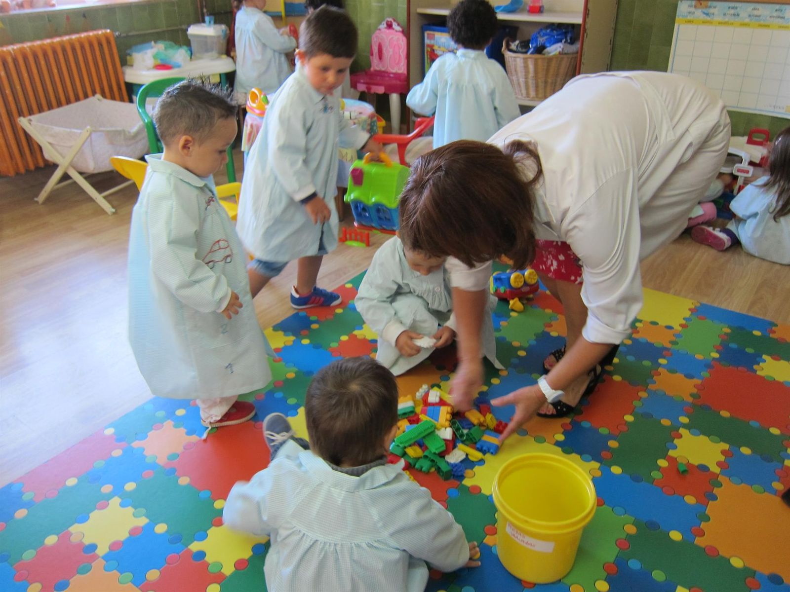 Niños, alumnos, curso, clase, juegos, aula, profesora   EUROPA PRESS   Archivo