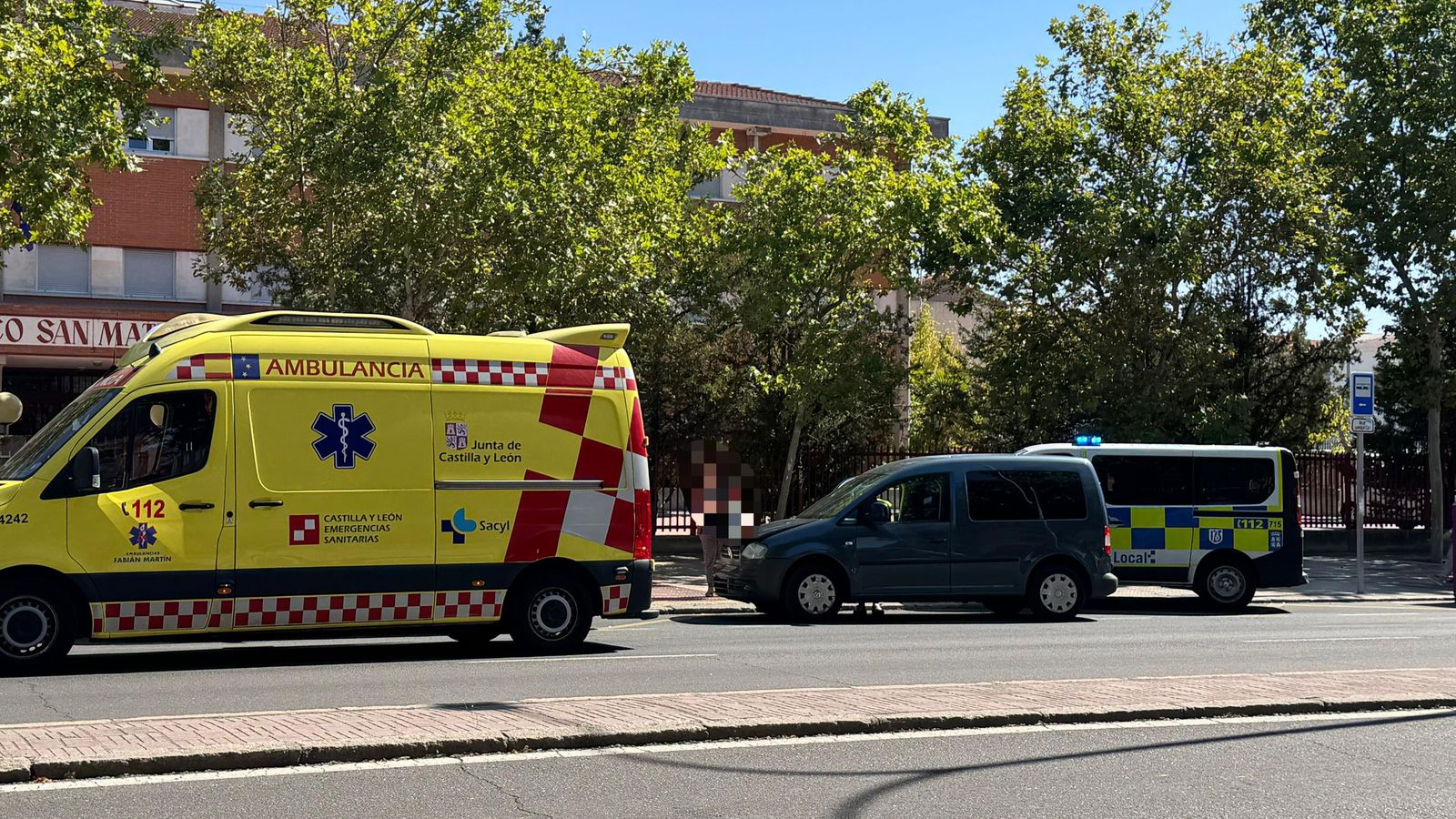 Accidente en la avenida de los Cipreses