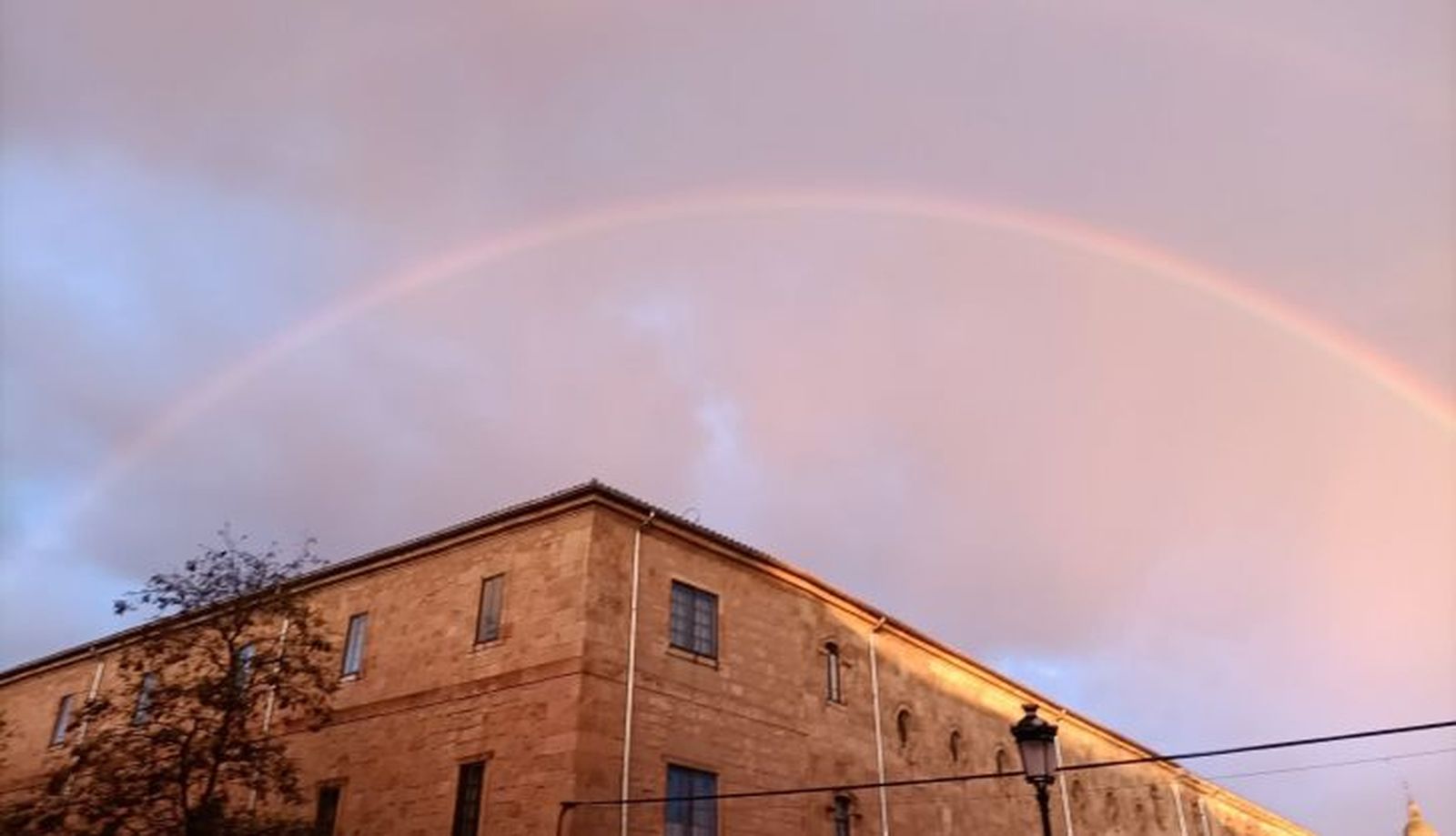 Arco iris en Salamanca