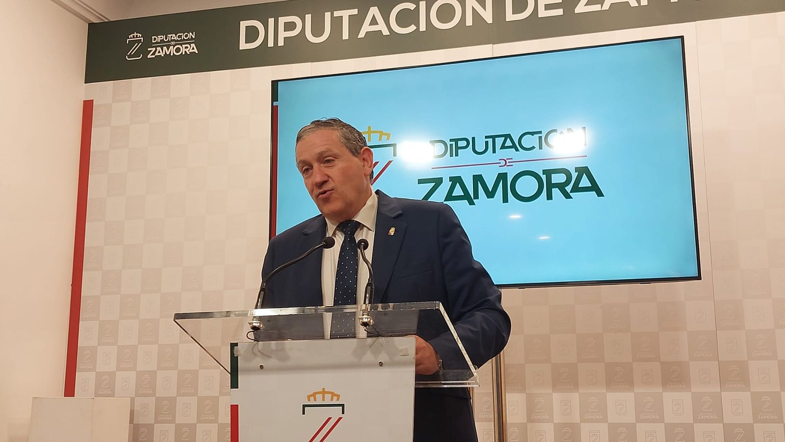 Javier Faúndez, durante la mañana de este miércoles