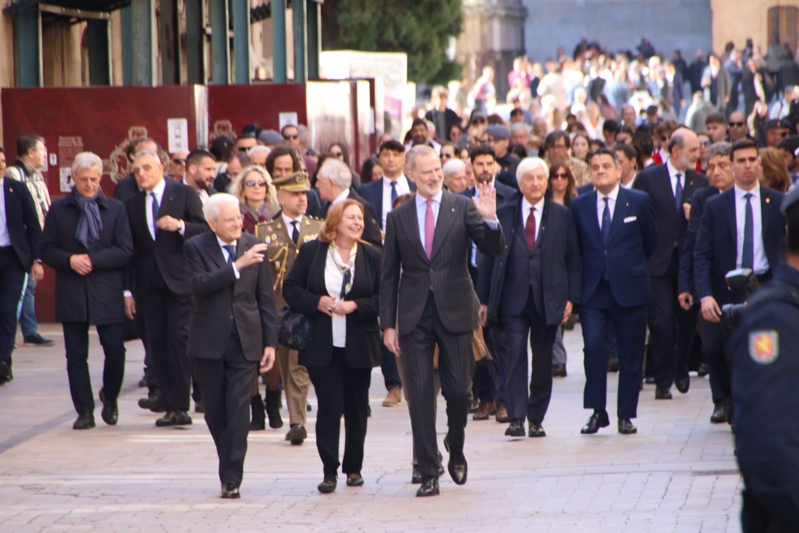 Investidura de Sergio Mattarella como doctor 'honoris causa' de la USAL con la presencia del Rey Felipe VI