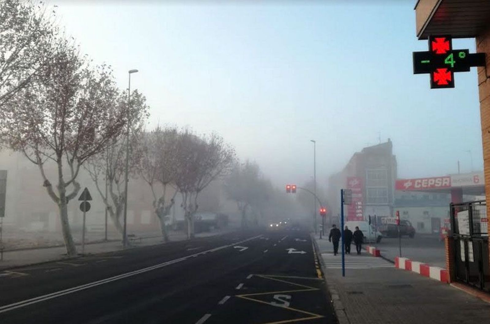 Frio niebla zamora tiempo meteo