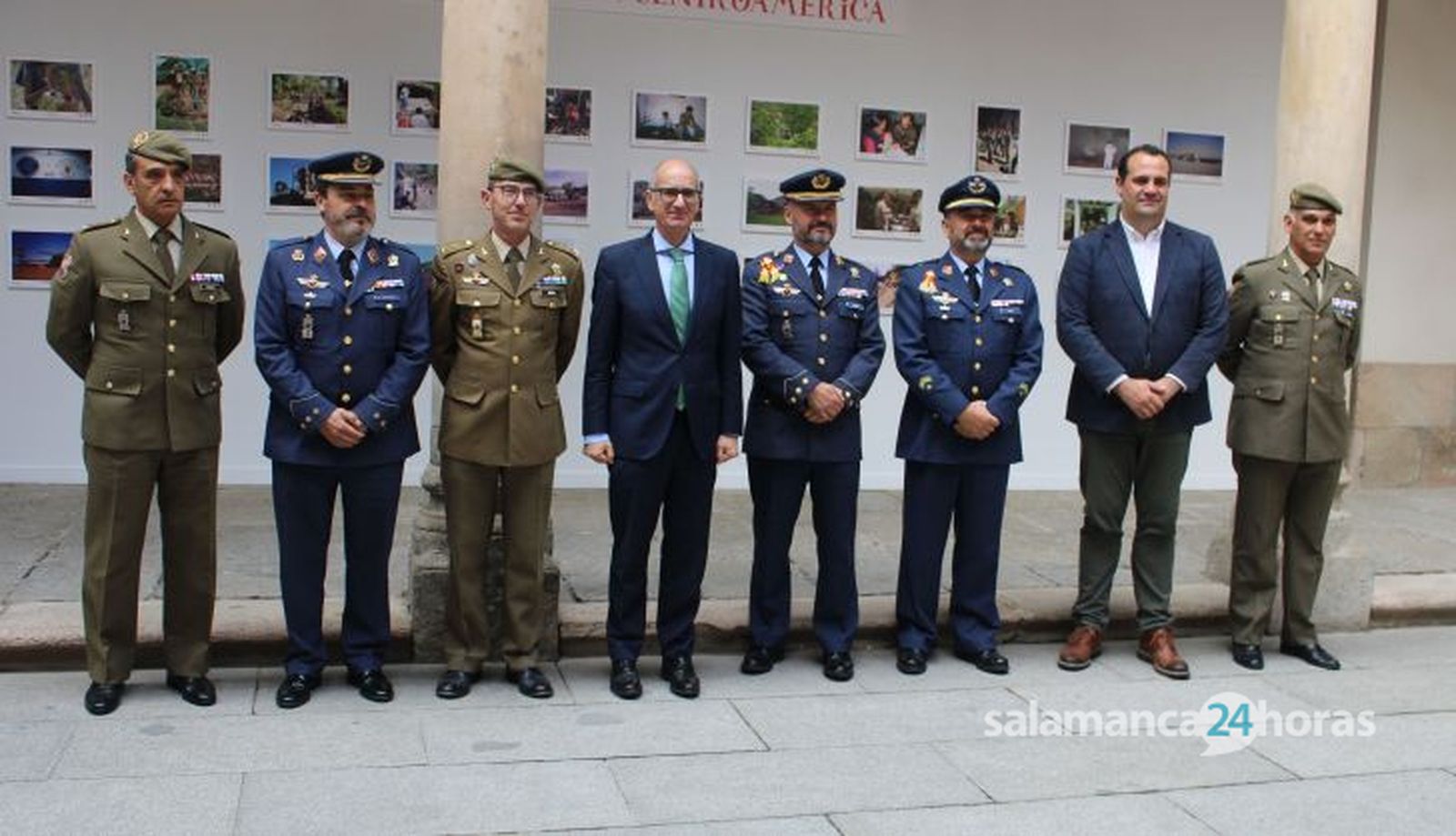 Exposición 25 años de la intervención por el Huracán Mitch de la Unidad de Ingenieros Salamanca 
