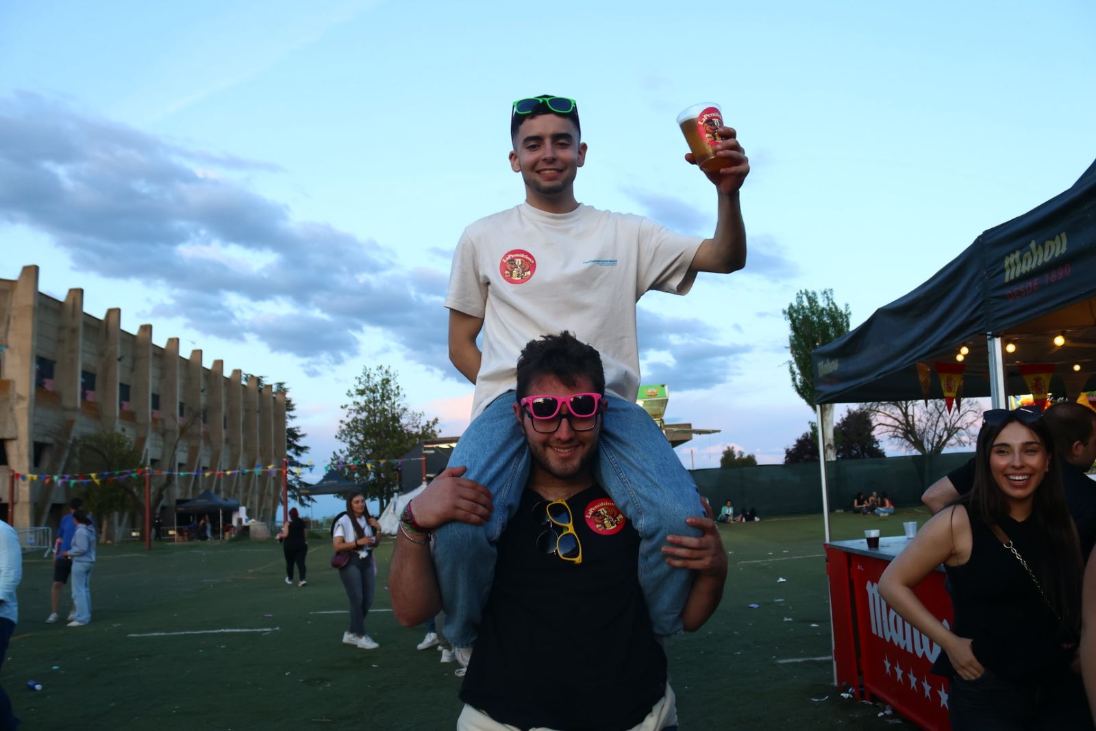 Salamanca de noche, sábado 18 de abril