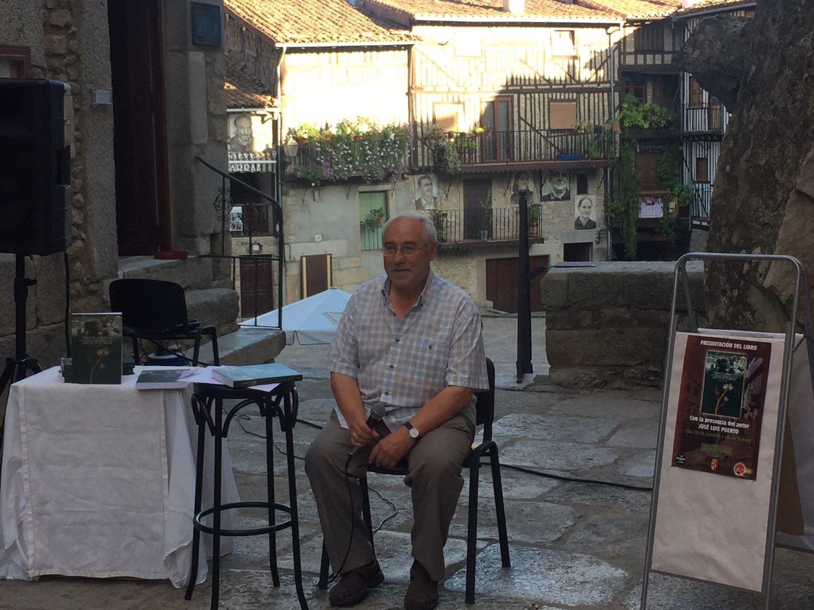 Presentación de José Luis Puerto en Mogarraz