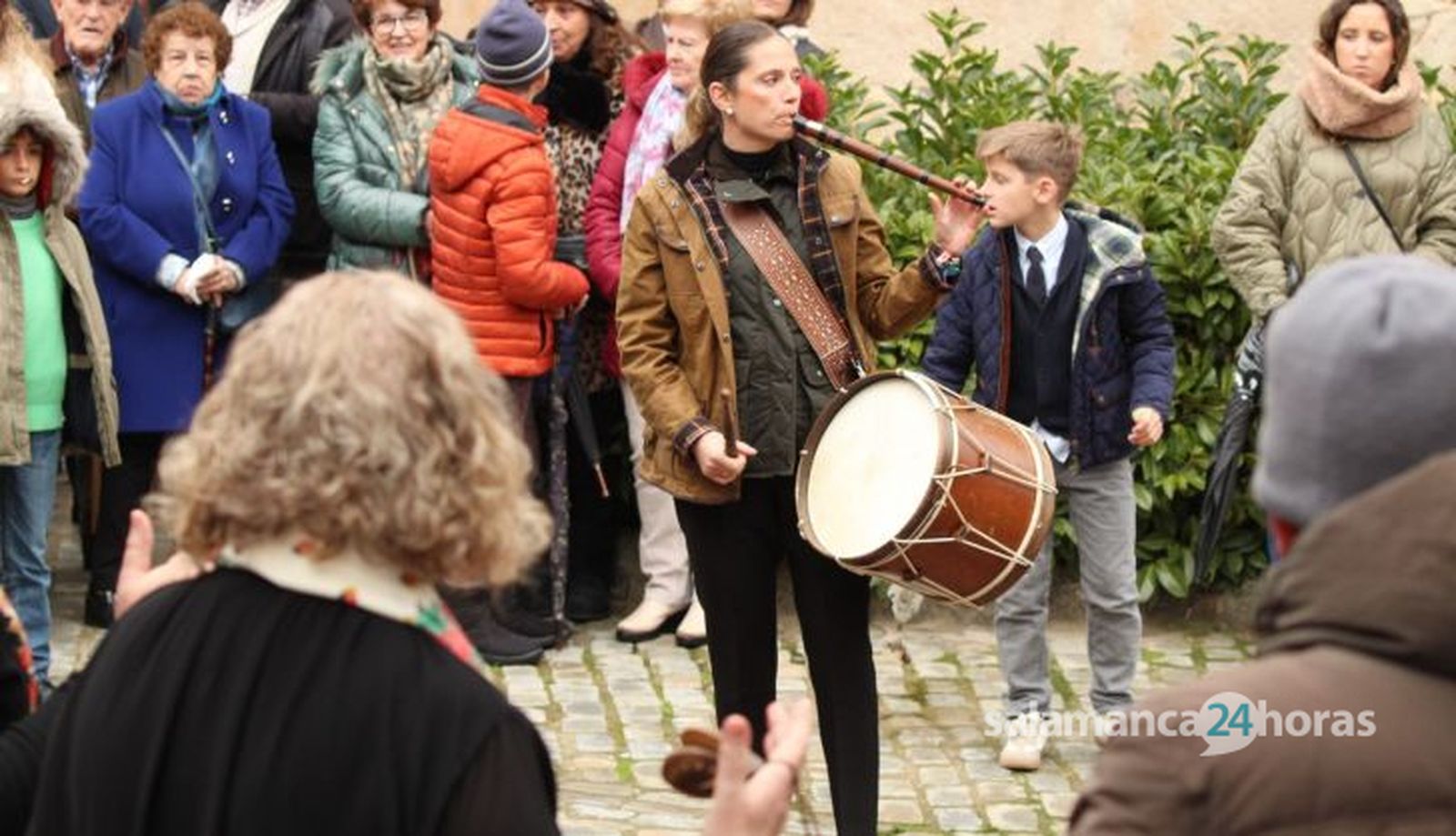 Misa de Las Candelas en Villamayor. Fotos: Míkel Antúnez 
